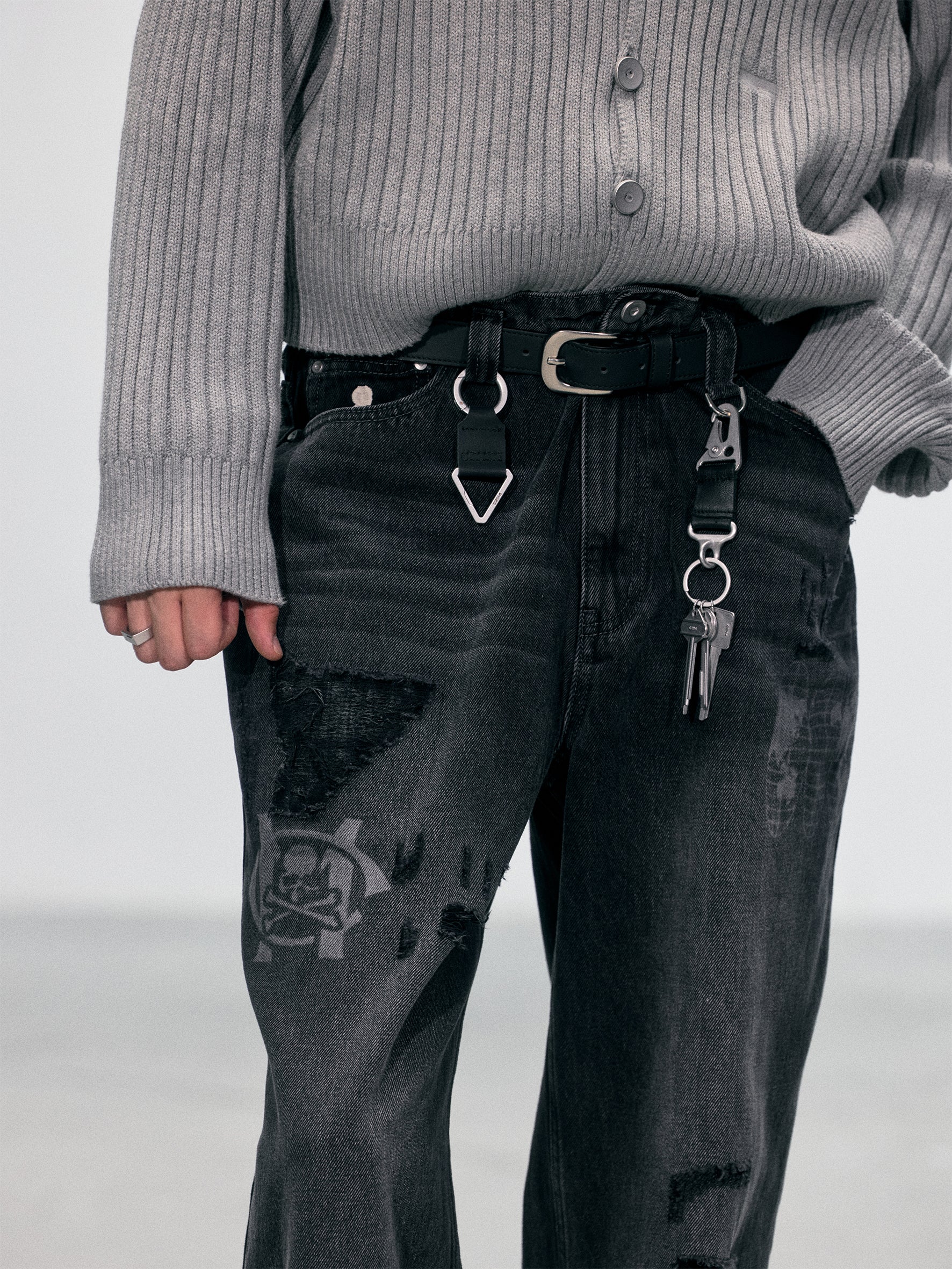 C2H4 x Mastermind JAPAN Vol.3 Totem Laser Jeans