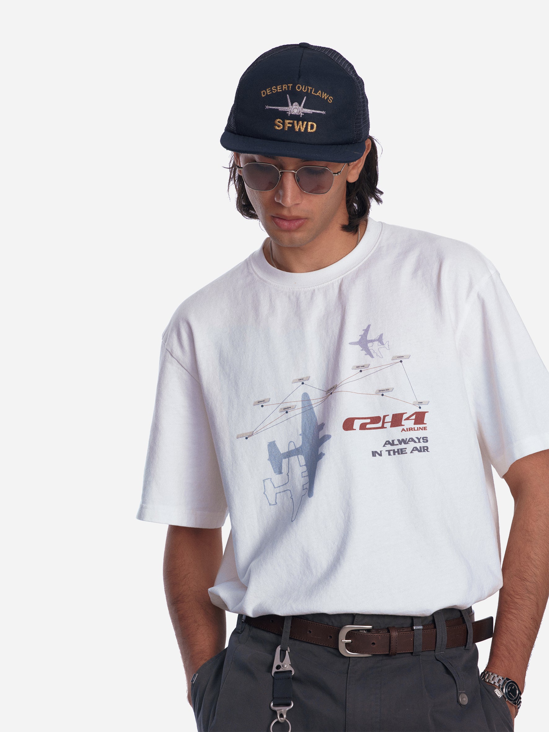 Pan Am® × C2H4® Air Route T-shirt