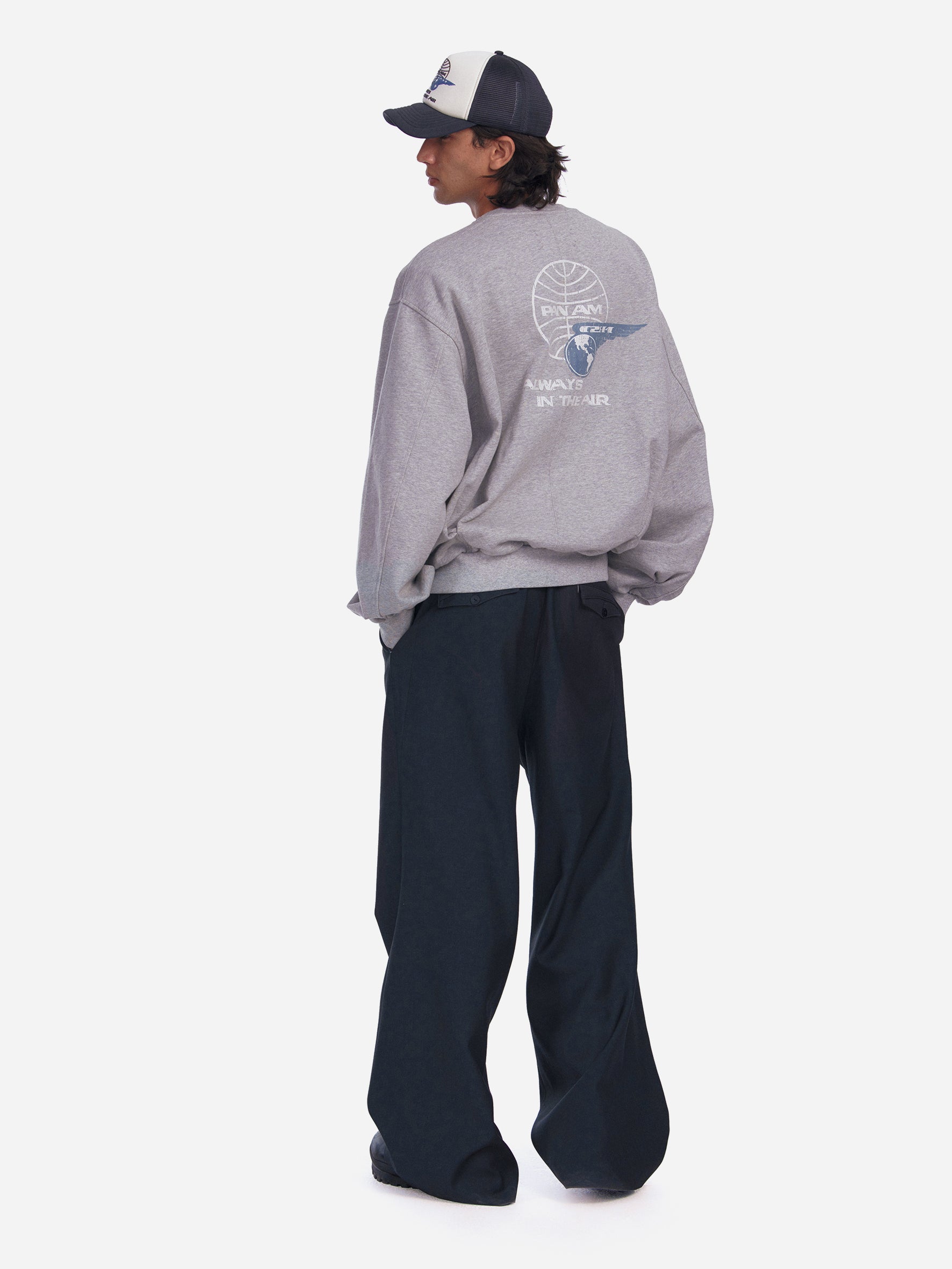 Pan Am® × C2H4® Logo Crewneck