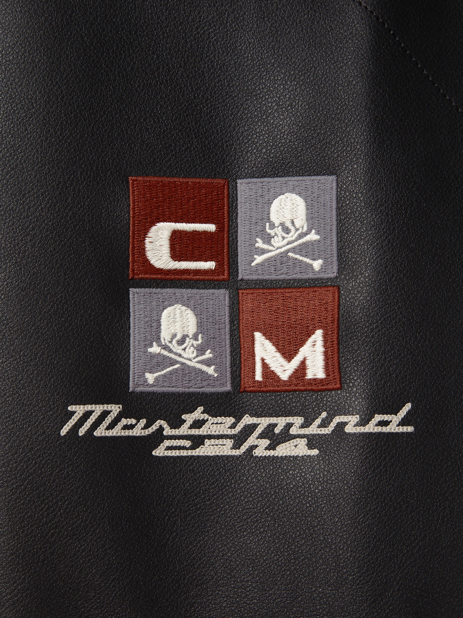 C2H4 x Mastermind JAPAN Vol.3 Curvilinear Varsity Jacket