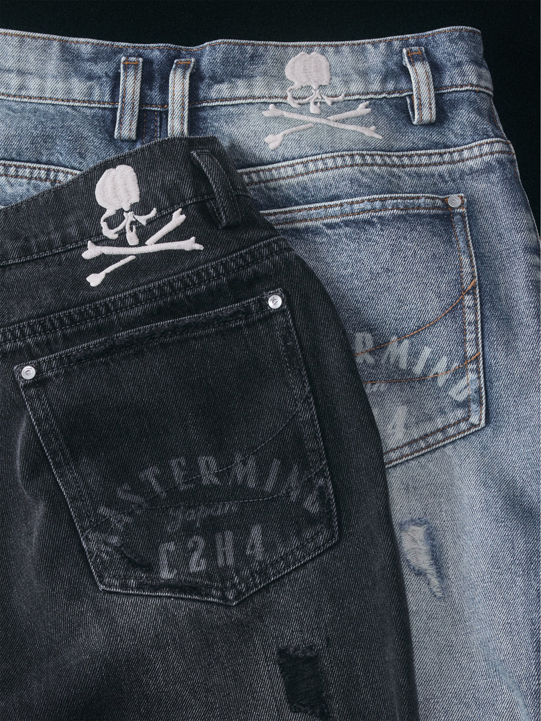 C2H4 x Mastermind JAPAN Vol.3 Totem Laser Jeans