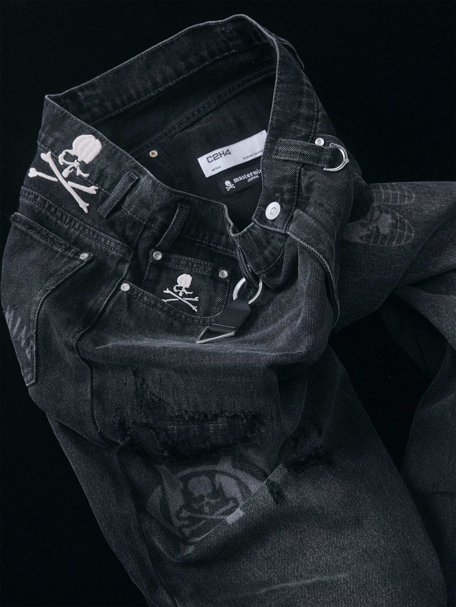 C2H4 x Mastermind JAPAN Vol.3 Totem Laser Jeans