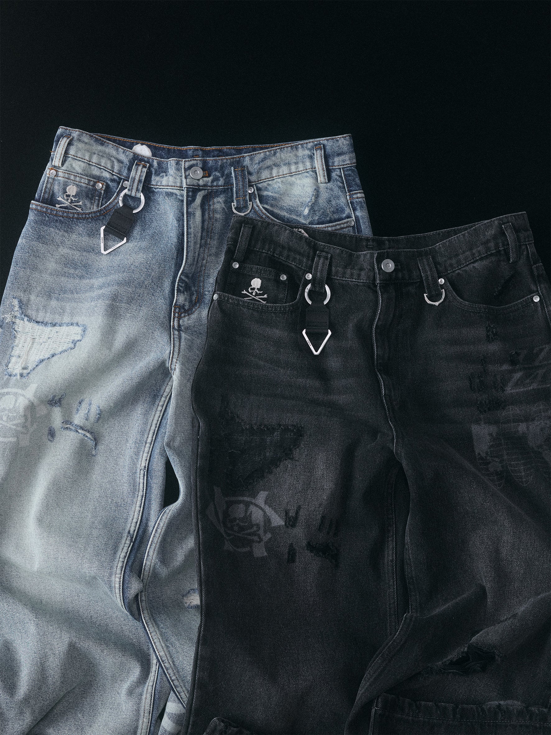 C2H4 x Mastermind JAPAN Vol.3 Totem Laser Jeans