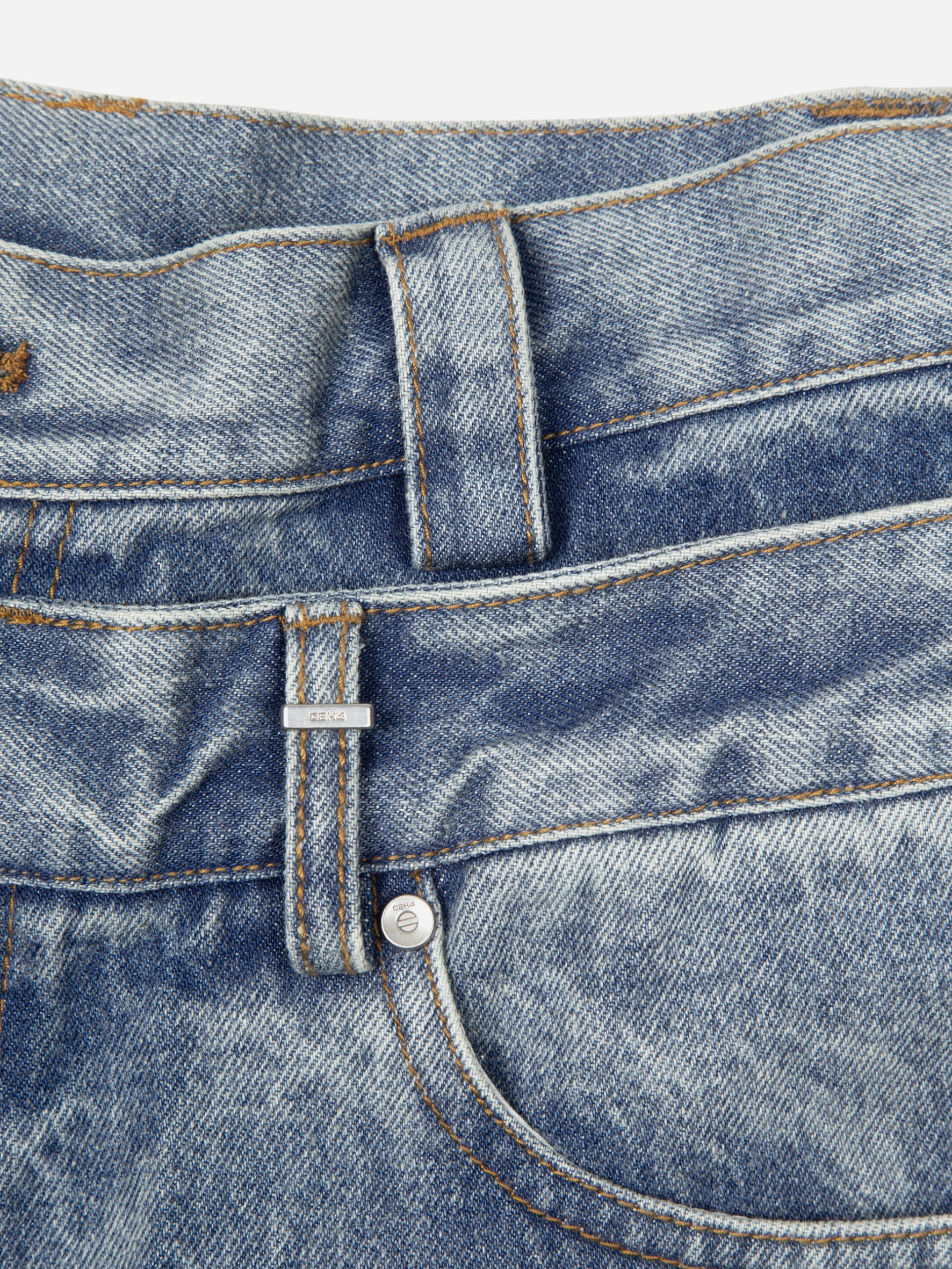 008 - “Profile” Volume Double Waist Jeans