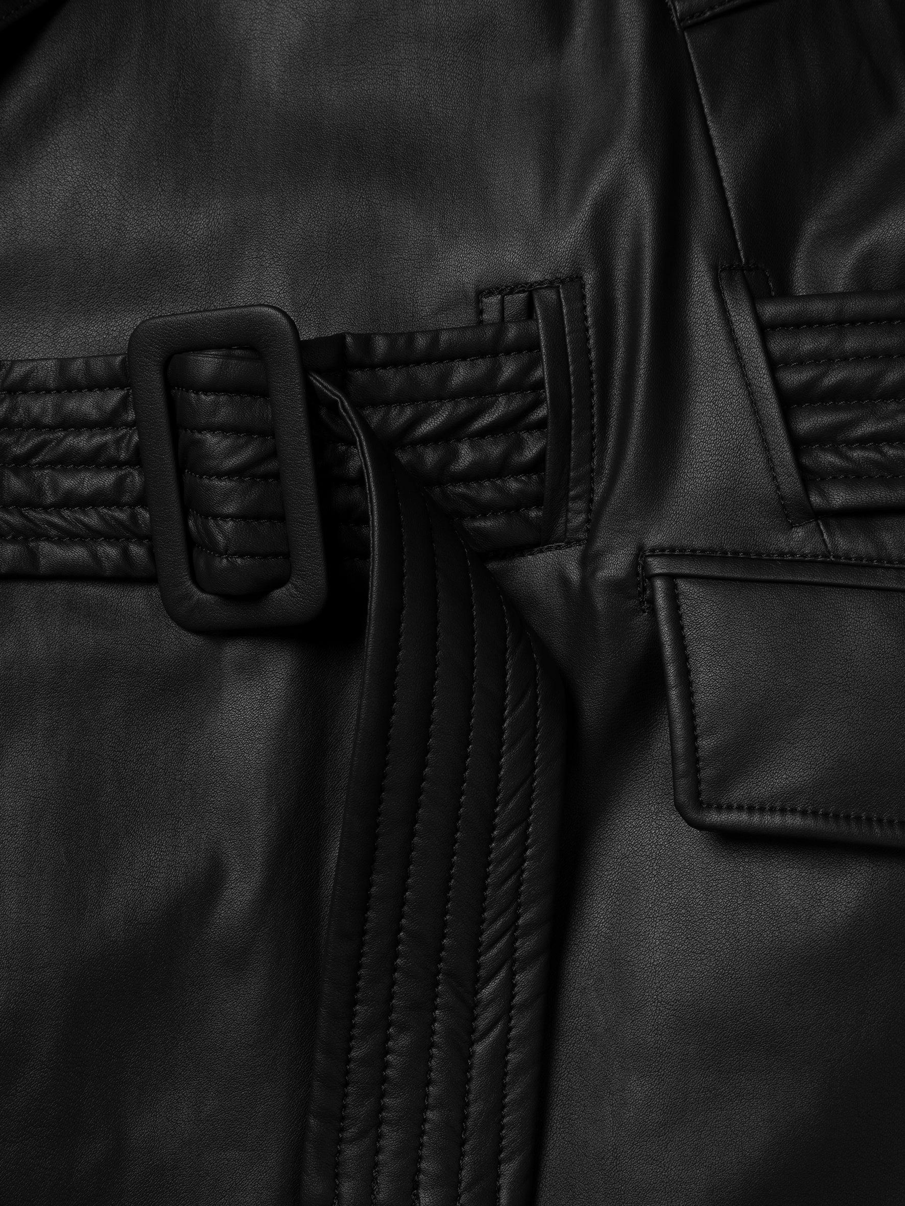 010 - Disarray Layered Trench Coat