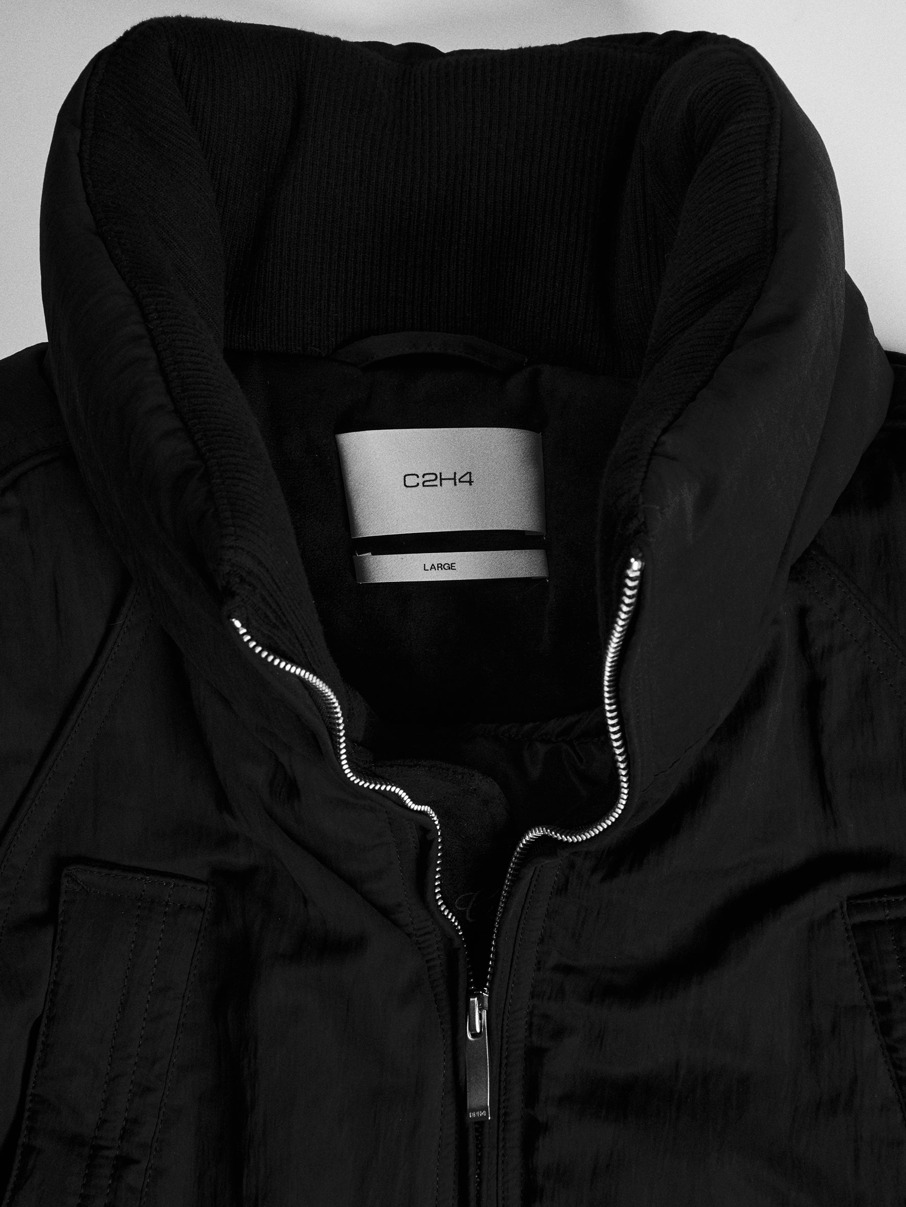011 - Wrinkled Oversize Puffer Jacket