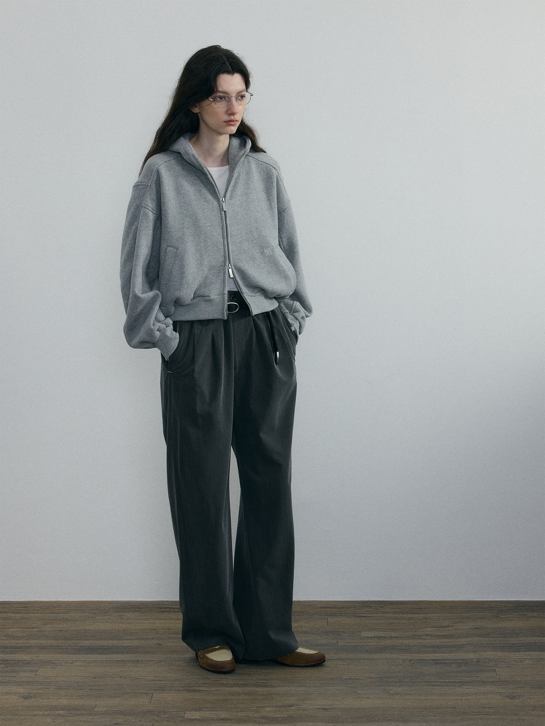 011 - Founder Basic Zip-up Hoodie