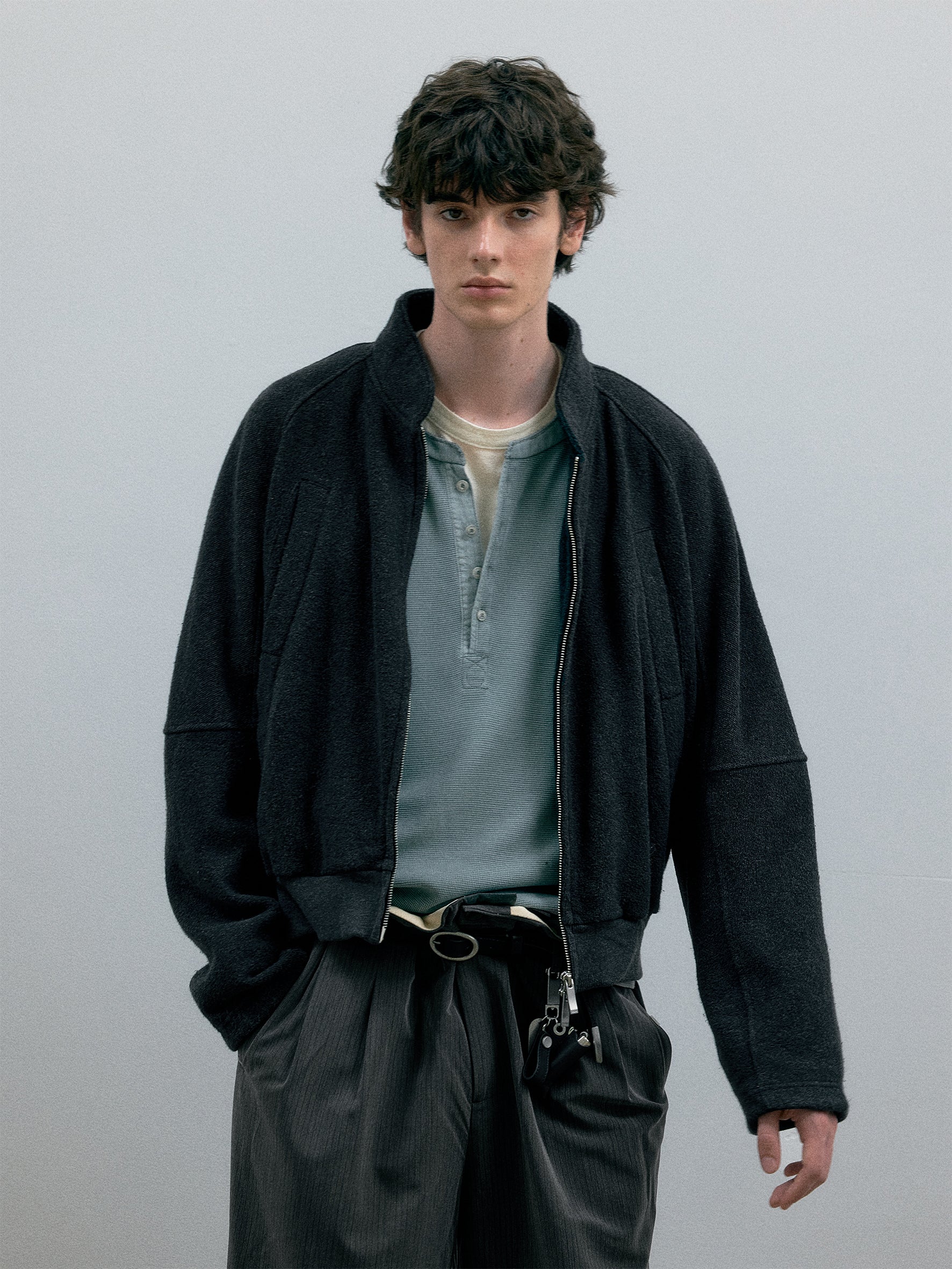 011 - Bourne Zip-up Sweater Jacket