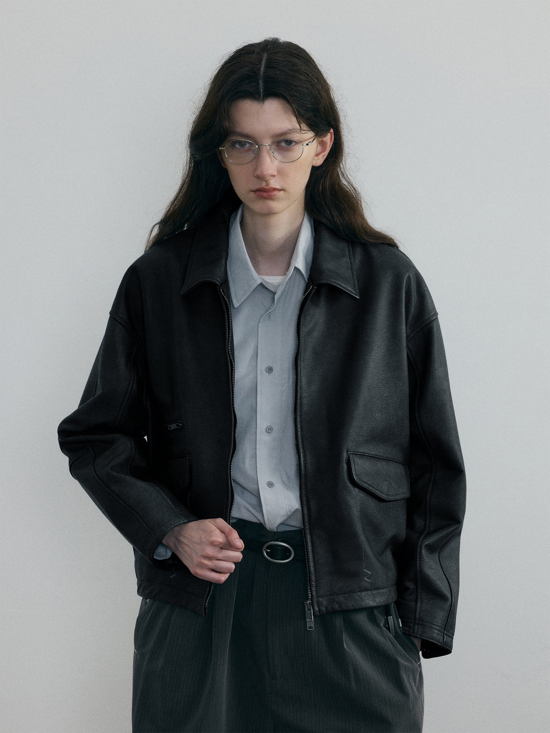 011 - Berghain Profile Leather Jacket