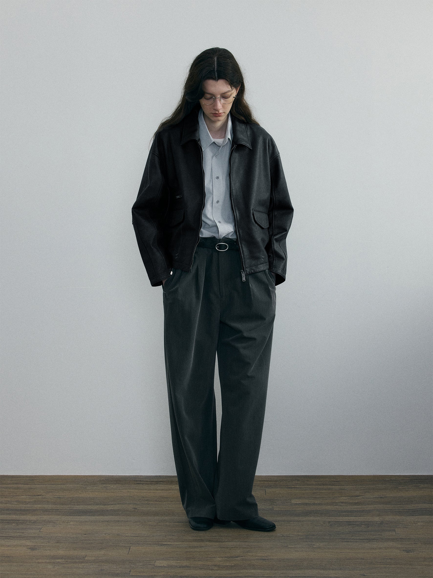 011 - Berghain Profile Leather Jacket