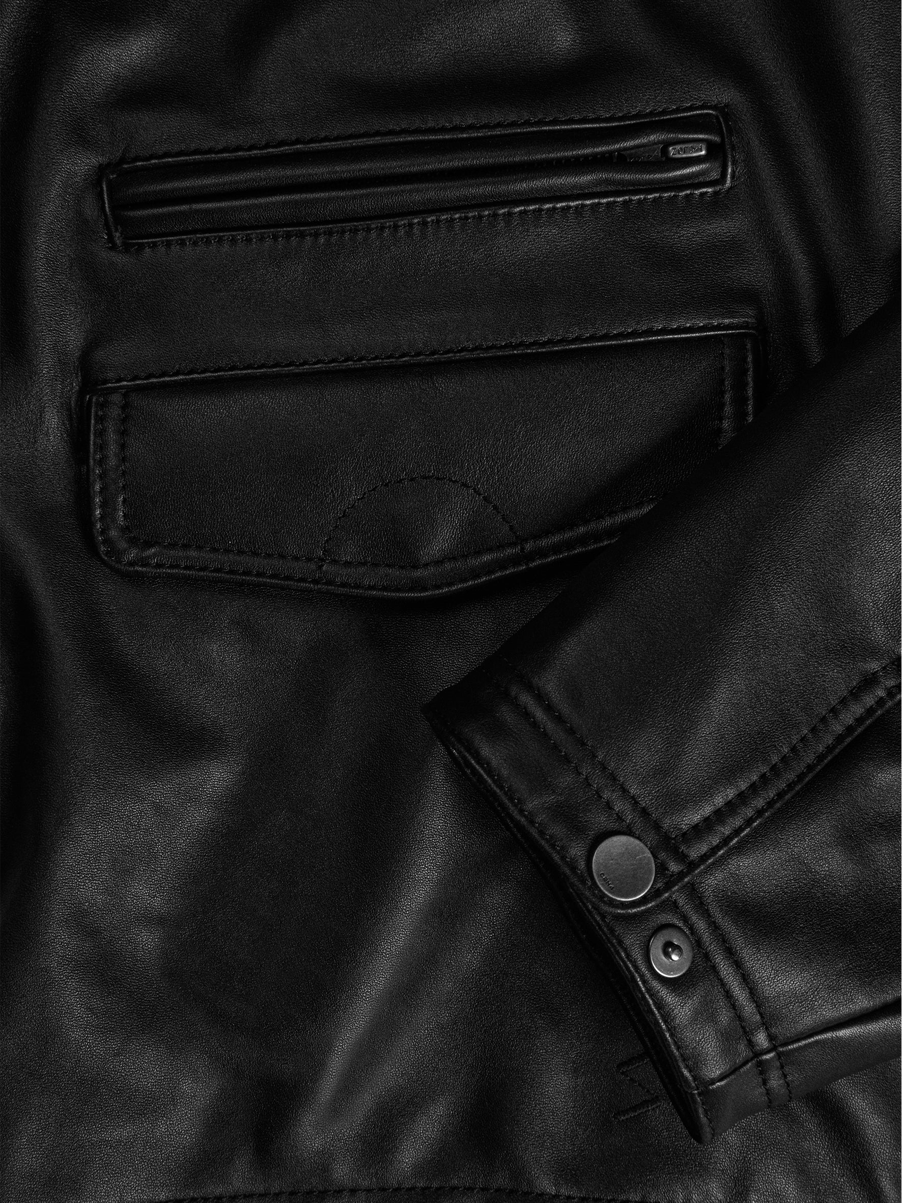 011 - Berghain Profile Leather Jacket