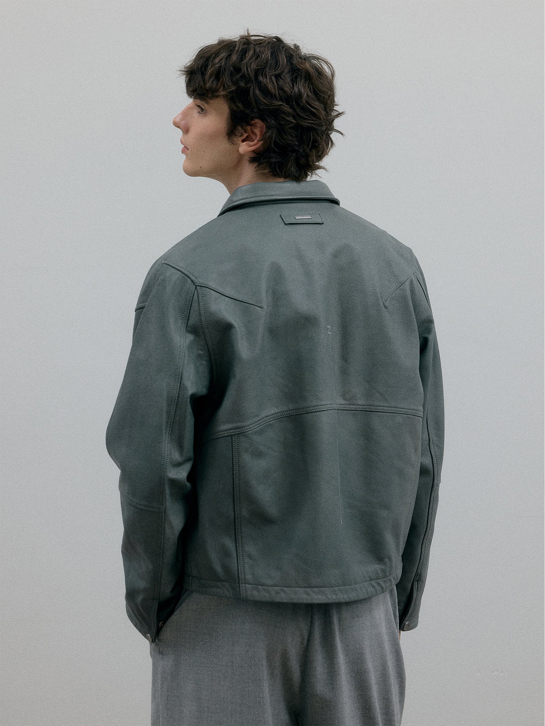 011 - Berghain Profile Leather Jacket