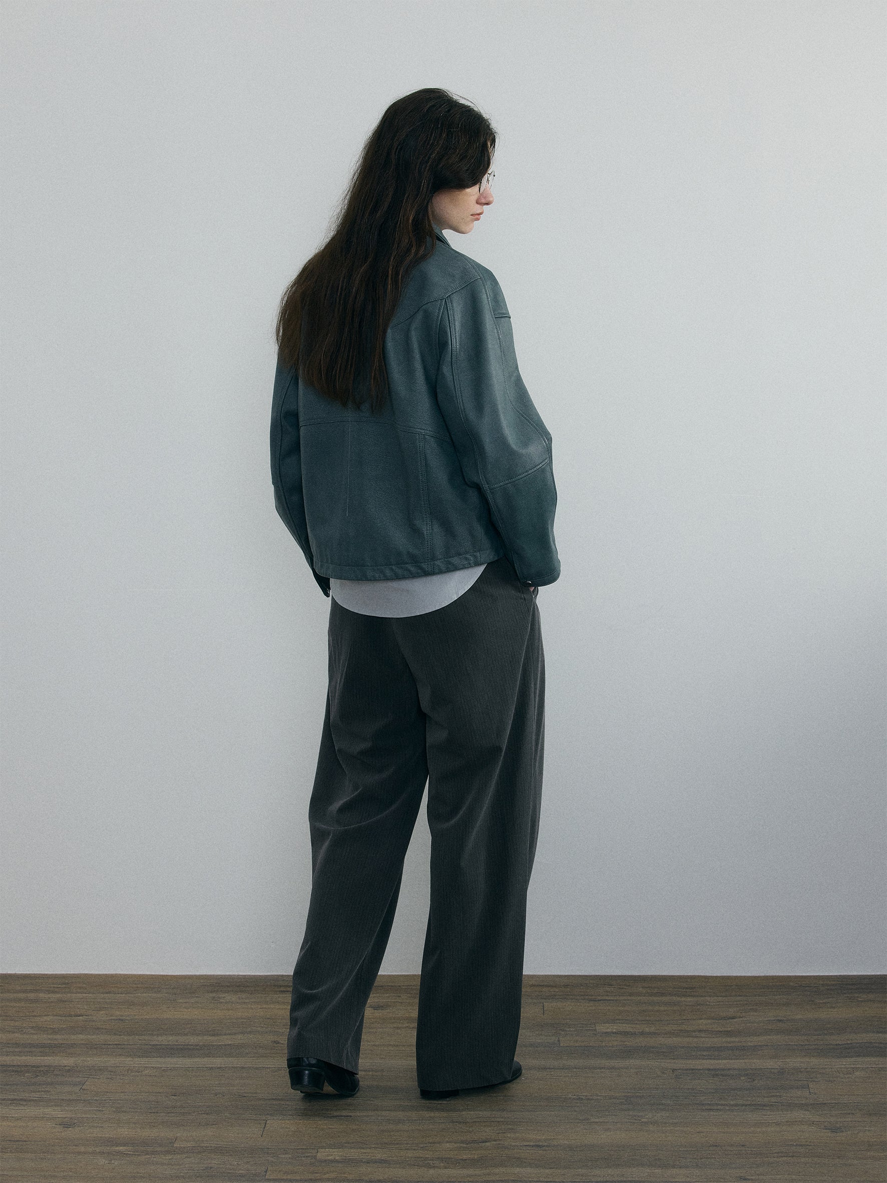 011 - Berghain Profile Leather Jacket