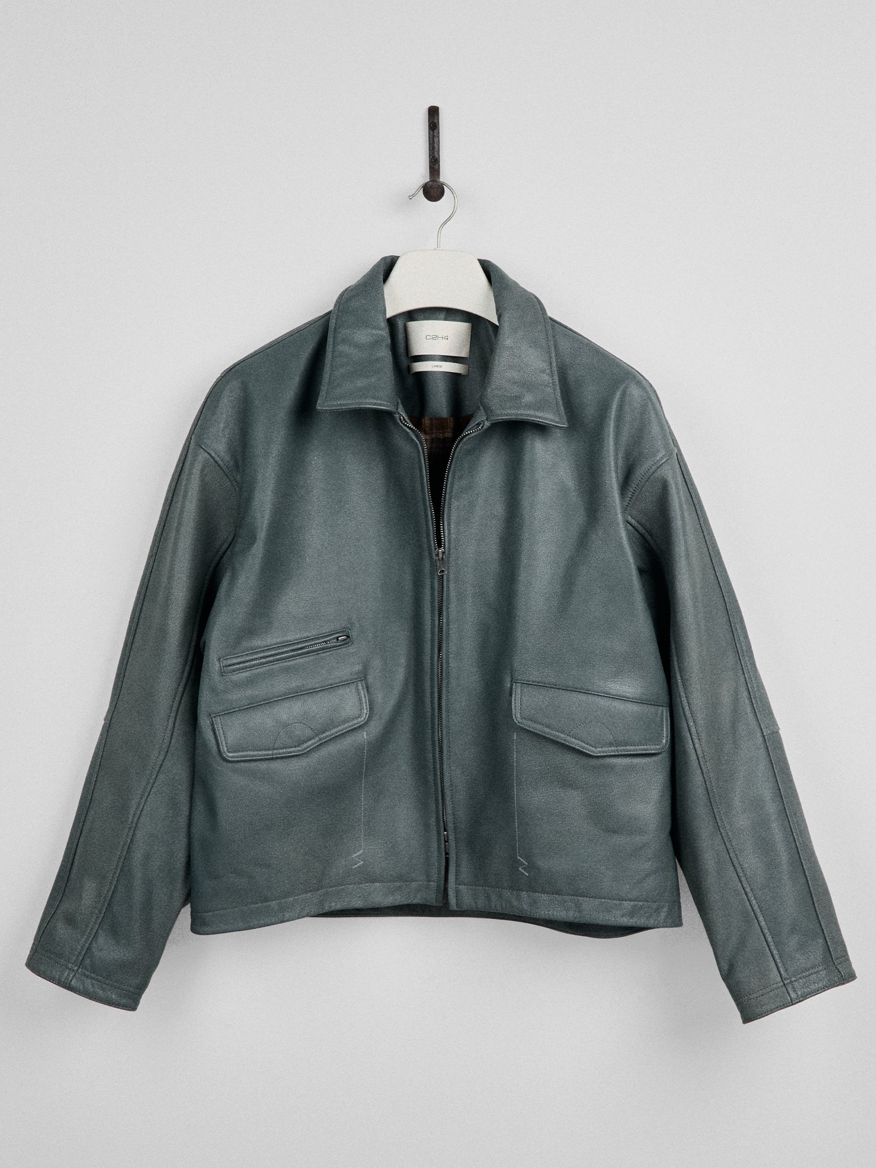 011 - Berghain Profile Leather Jacket