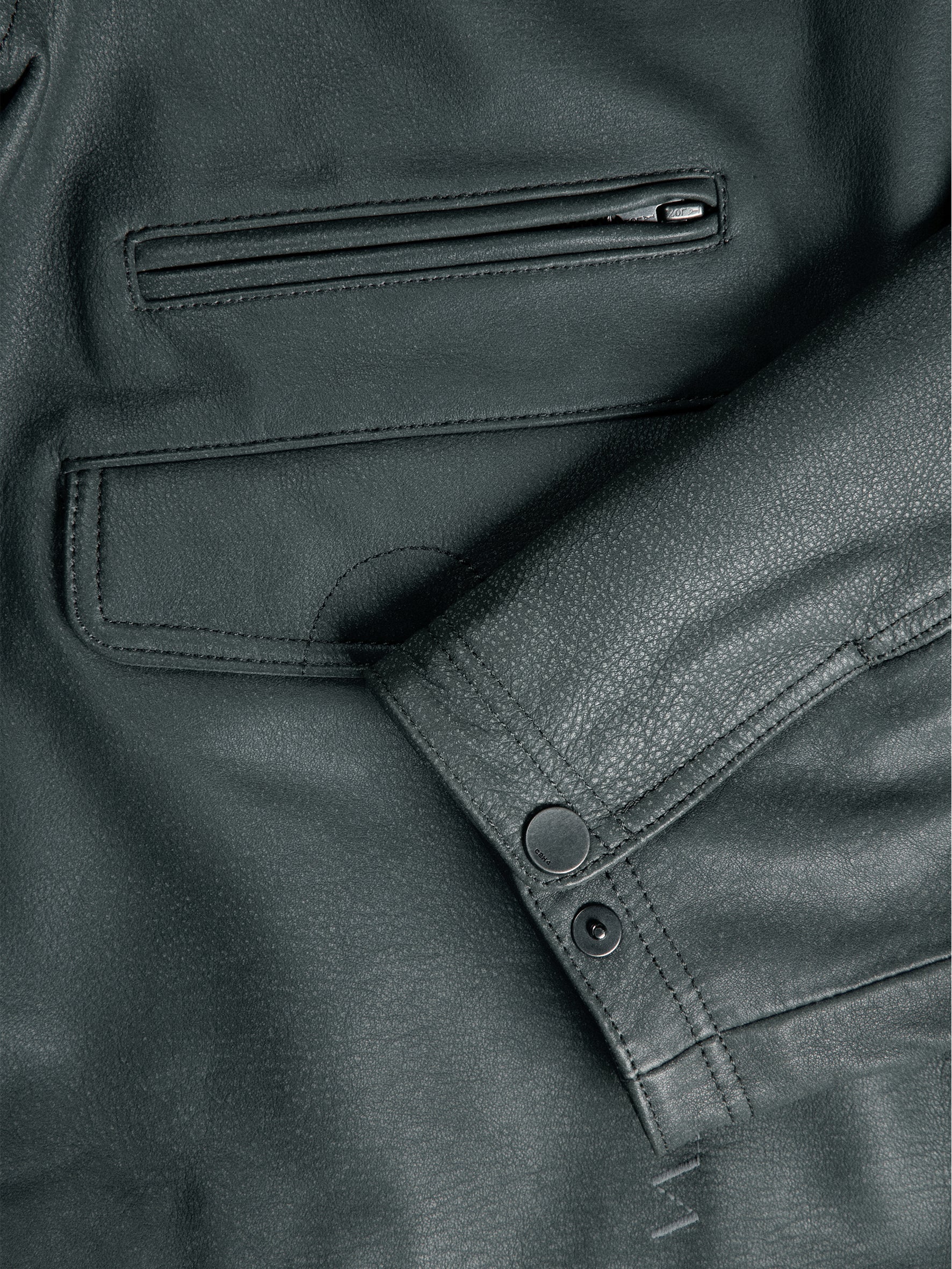 011 - Berghain Profile Leather Jacket