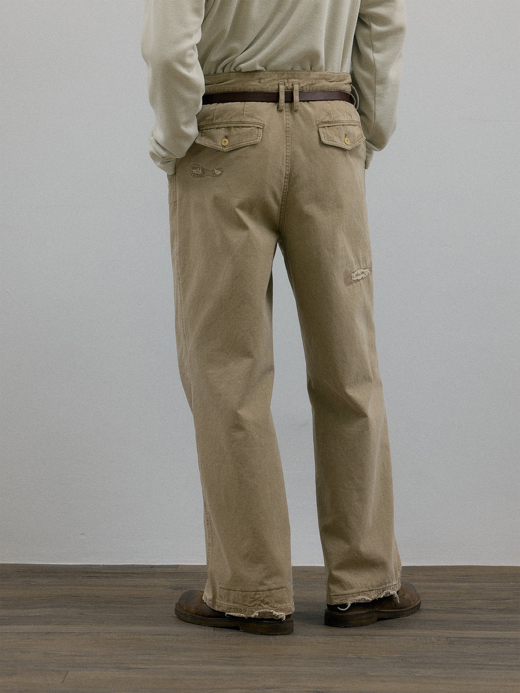 011 - Moccasin Memory Faded Chino