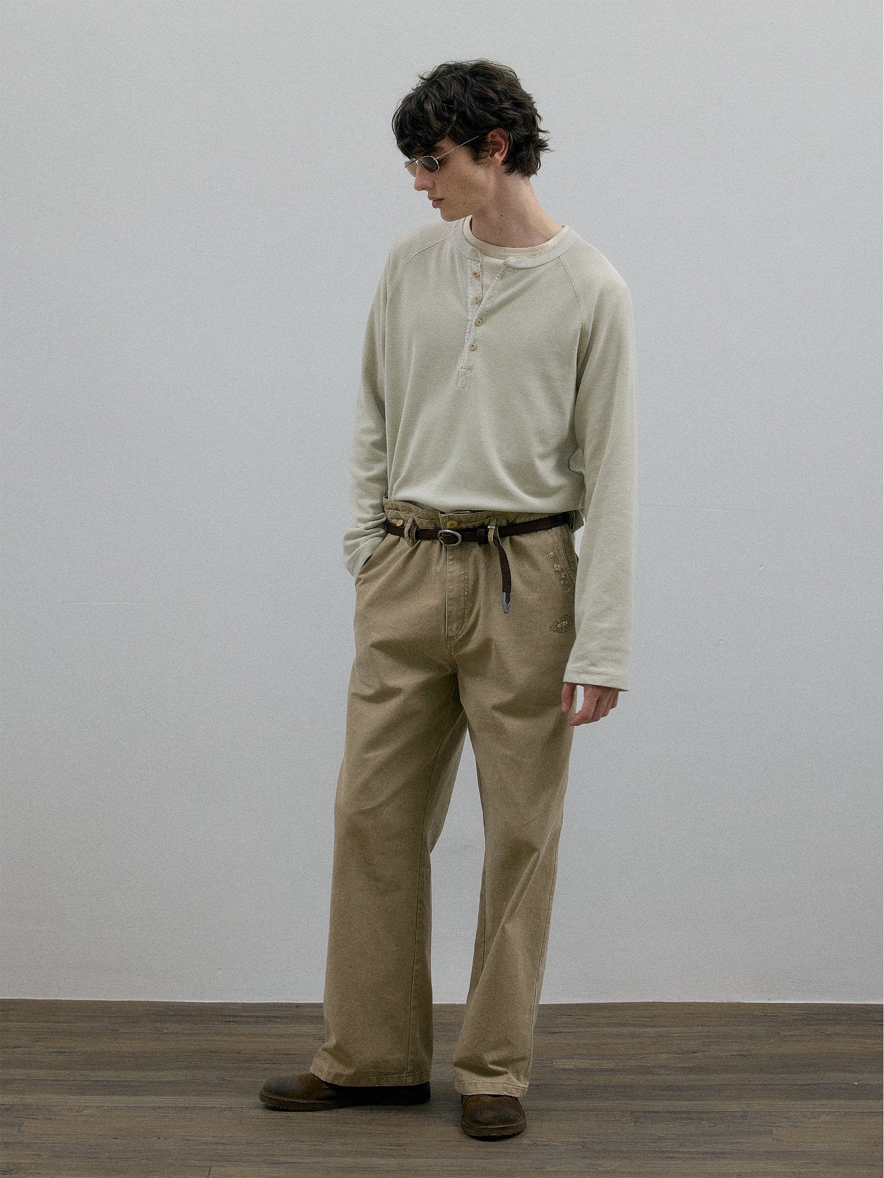 011 - Moccasin Memory Faded Chino