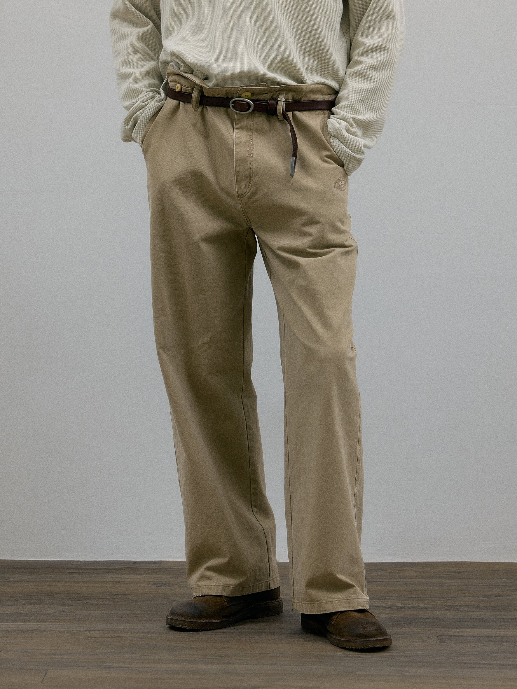 011 - Moccasin Memory Faded Chino