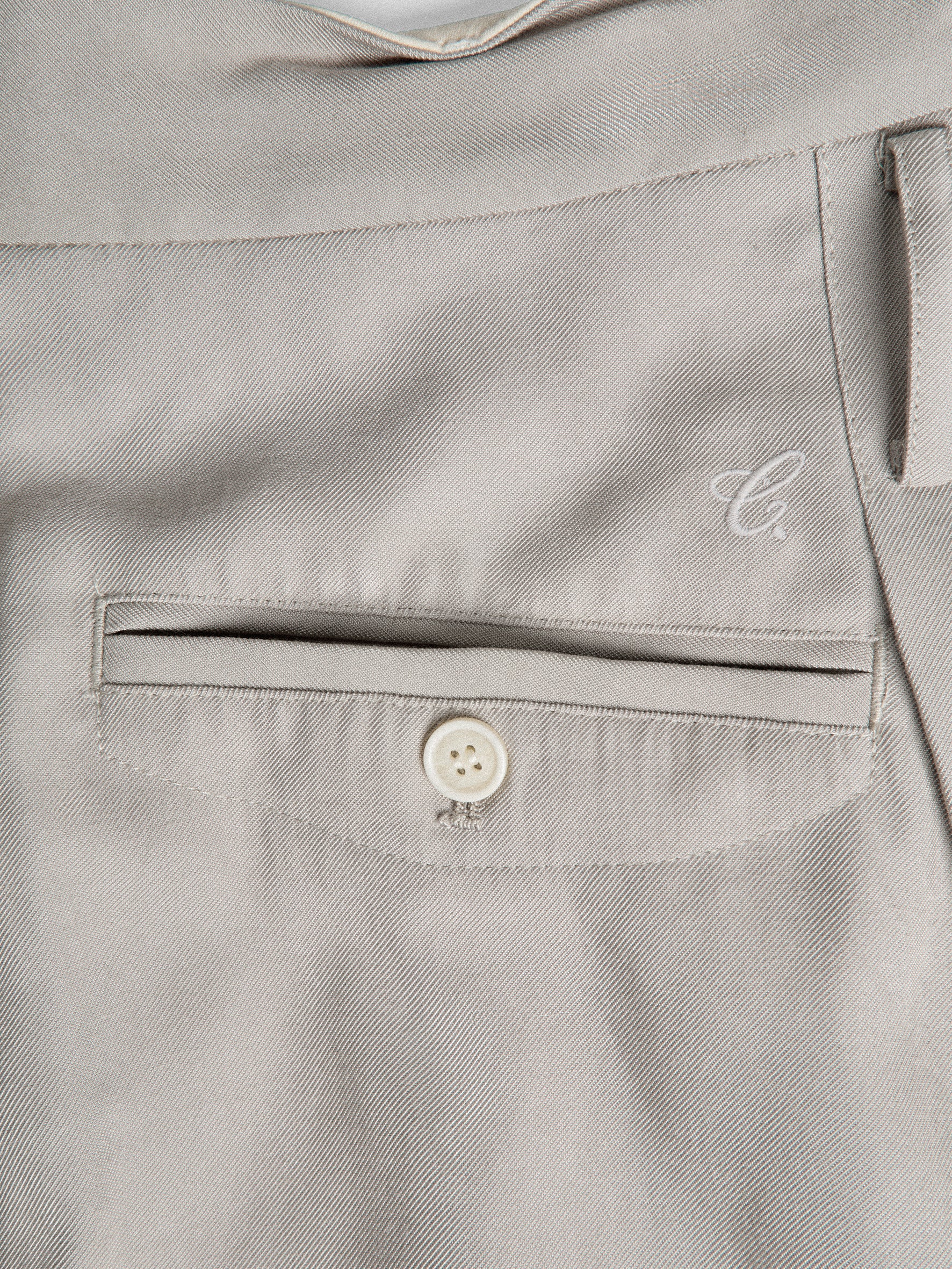 011 - Vrille Fold-over Tailored Shorts
