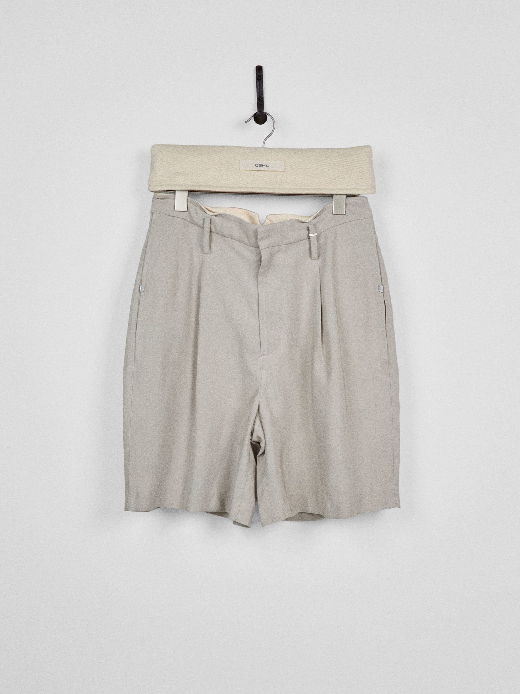 011 - Vrille Fold-over Tailored Shorts
