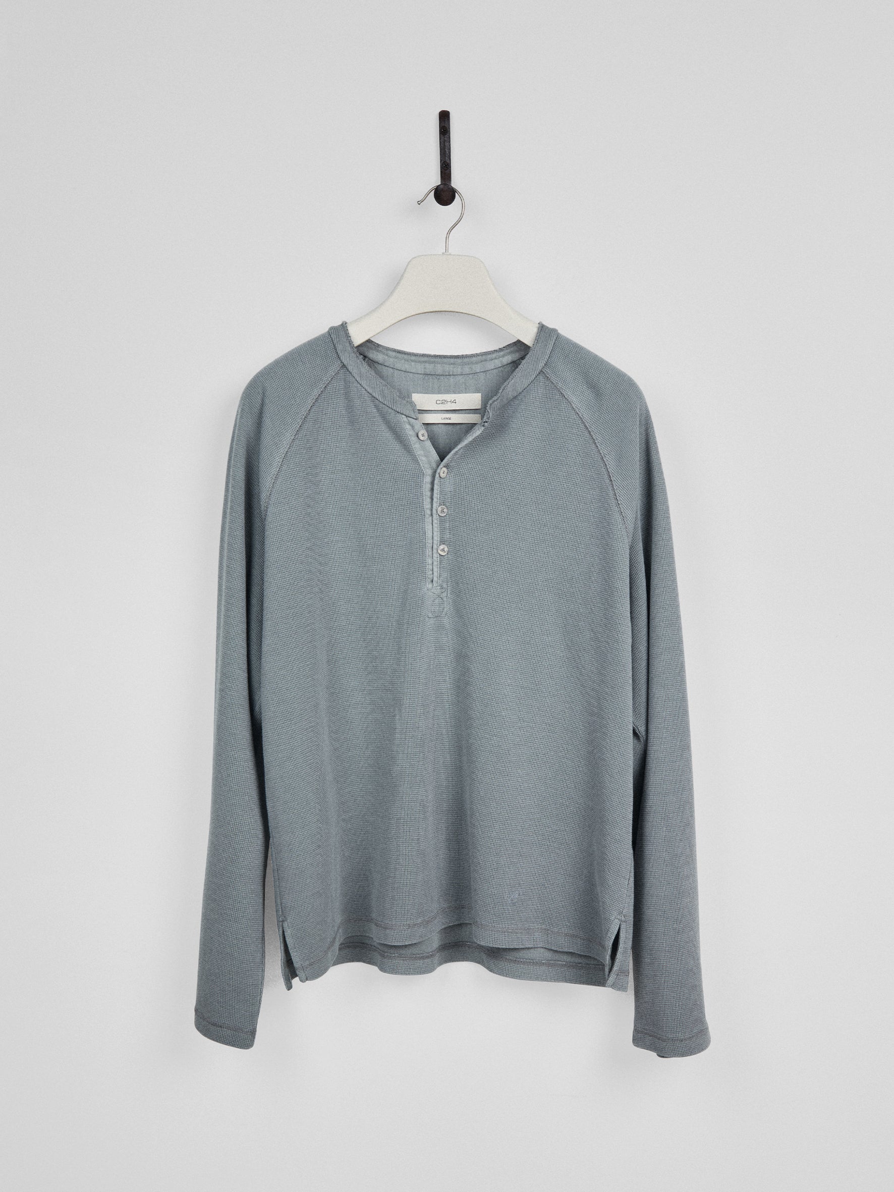 011 - Moccasin Memory Textured Henley