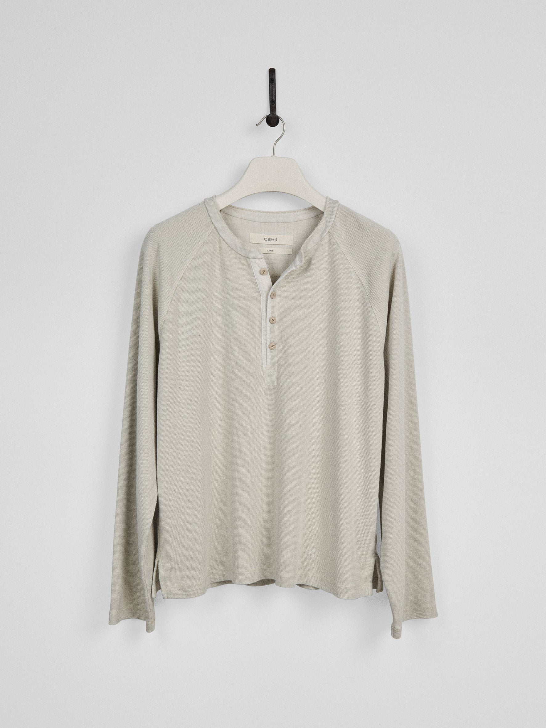 011 - Moccasin Memory Textured Henley