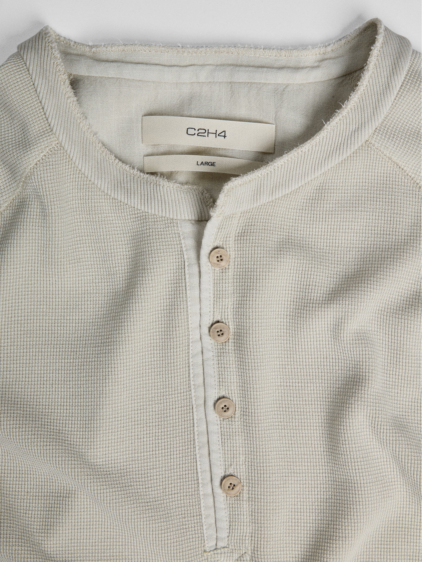 011 - Moccasin Memory Textured Henley