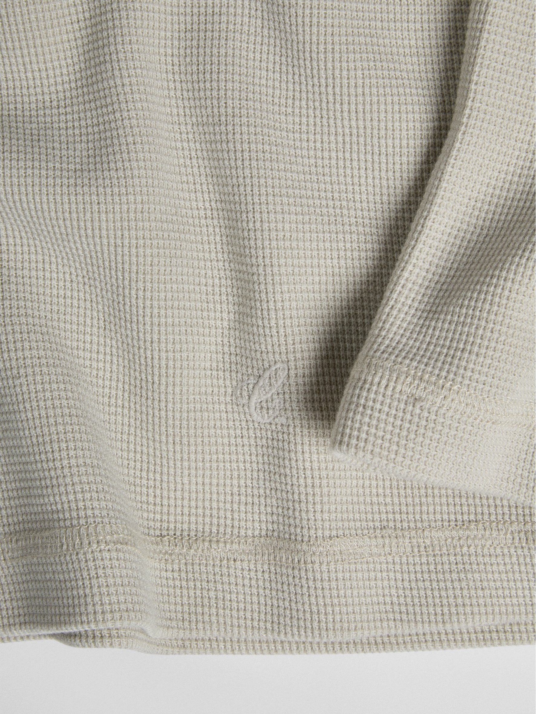 011 - Moccasin Memory Textured Henley