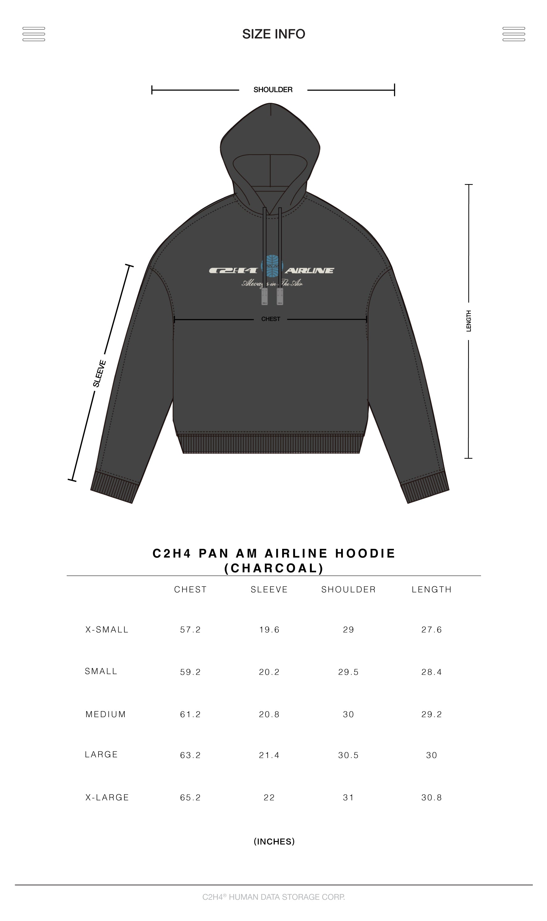 Pan Am® × C2H4® Airline Hoodie