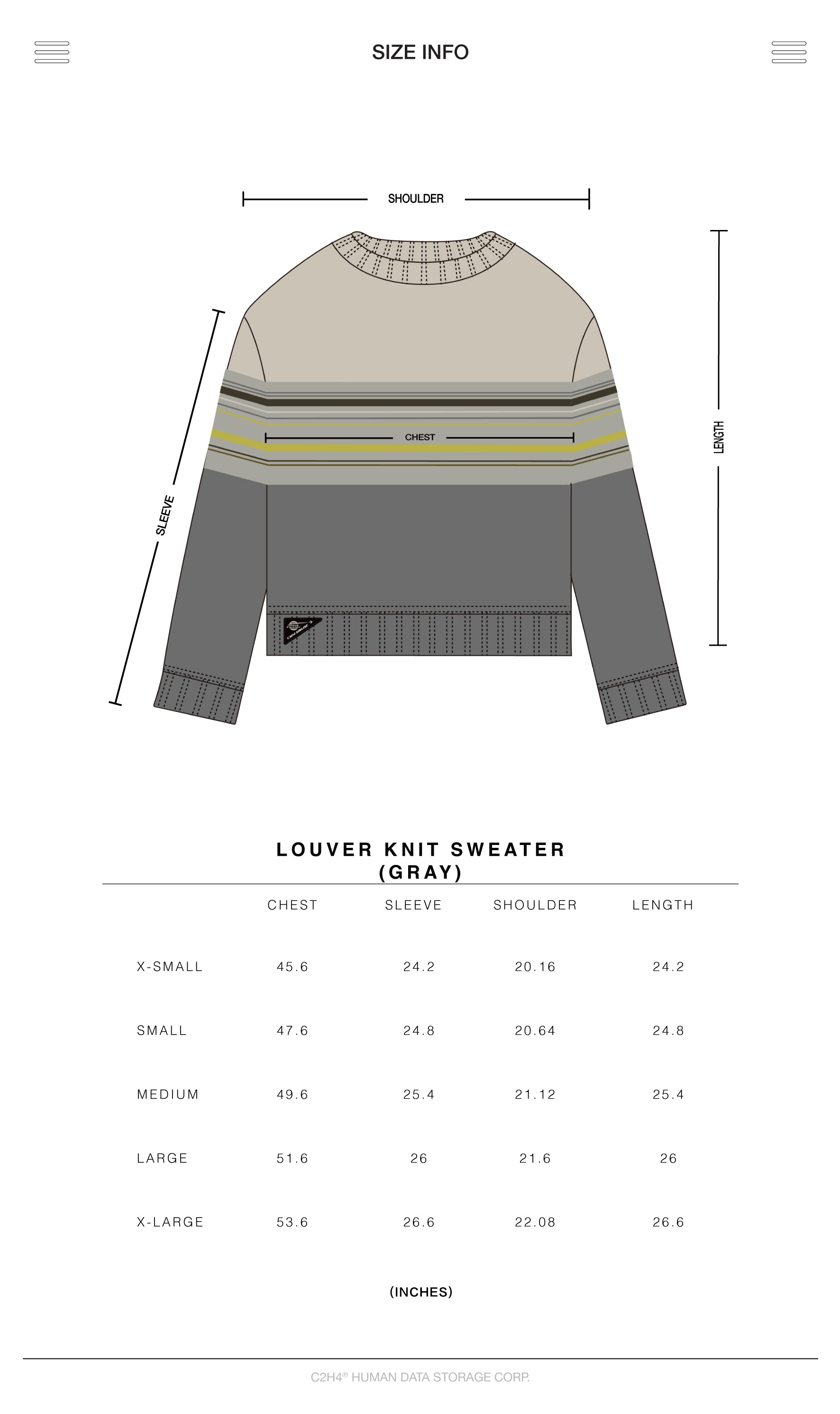 010 - Louver Knit Sweater