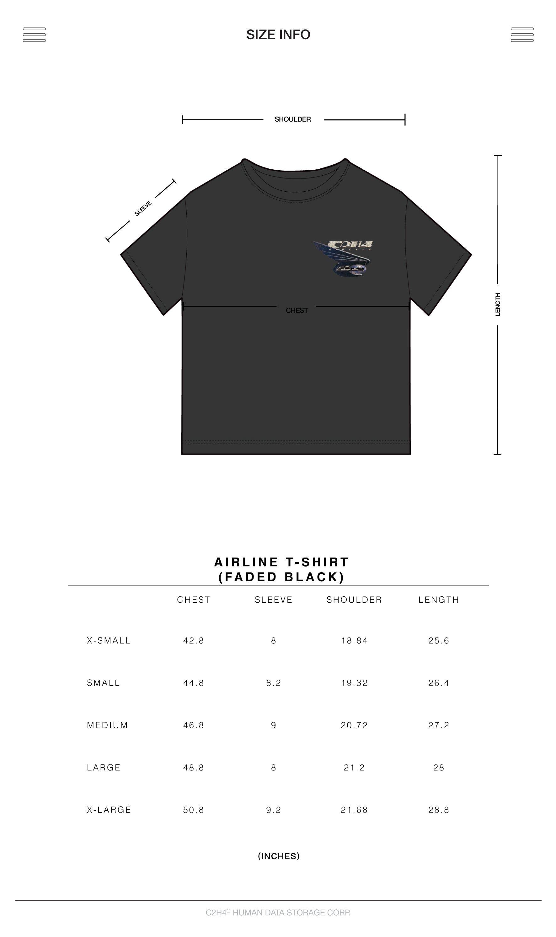 010 - C2H4 Airline T-shirt
