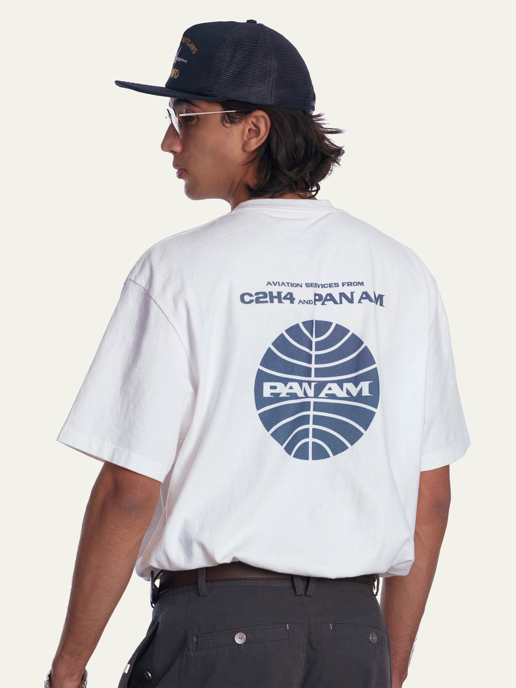 Pan Am® × C2H4® Air Route T-shirt