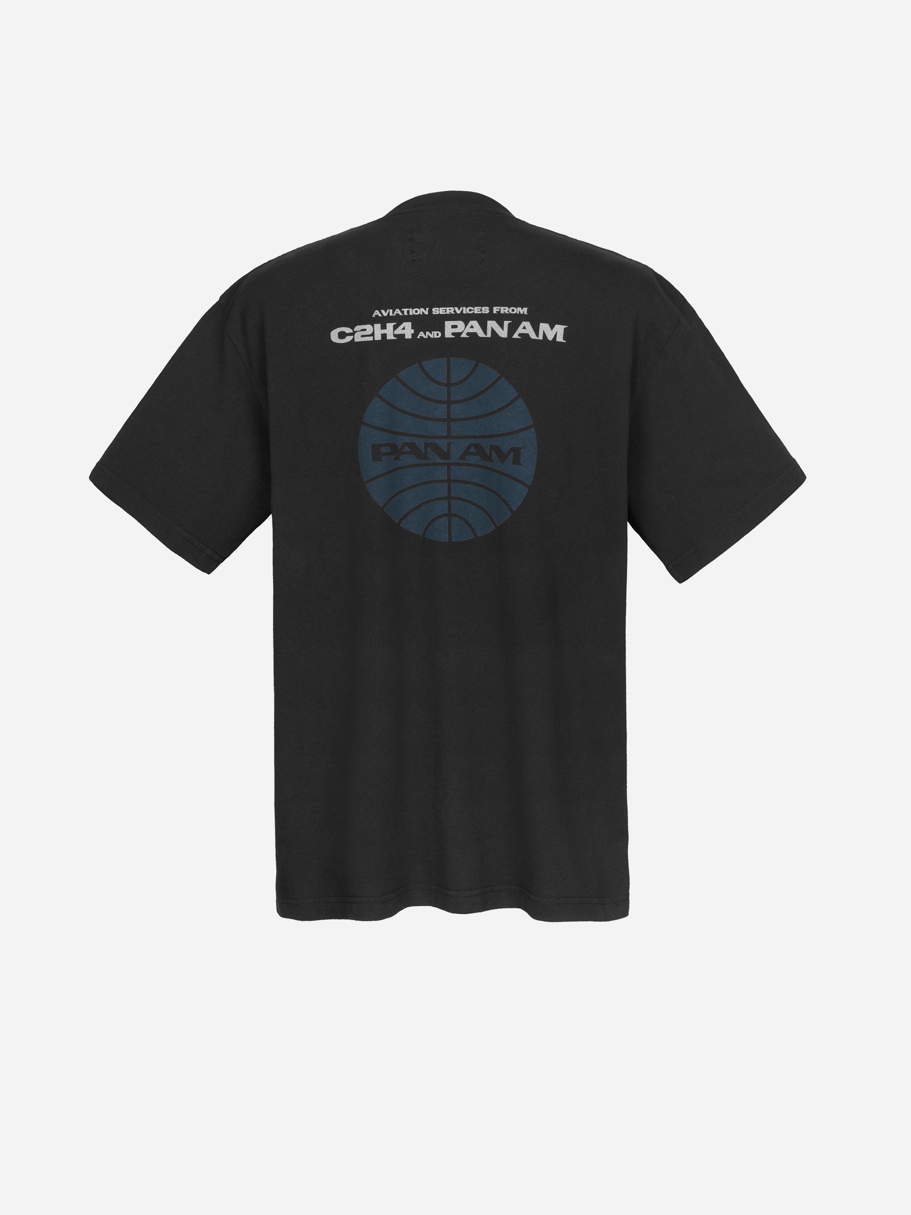 Americana◆半袖カットソー/--/コットン/NVY Pan Am® × C2H4® Air Route T-shirt