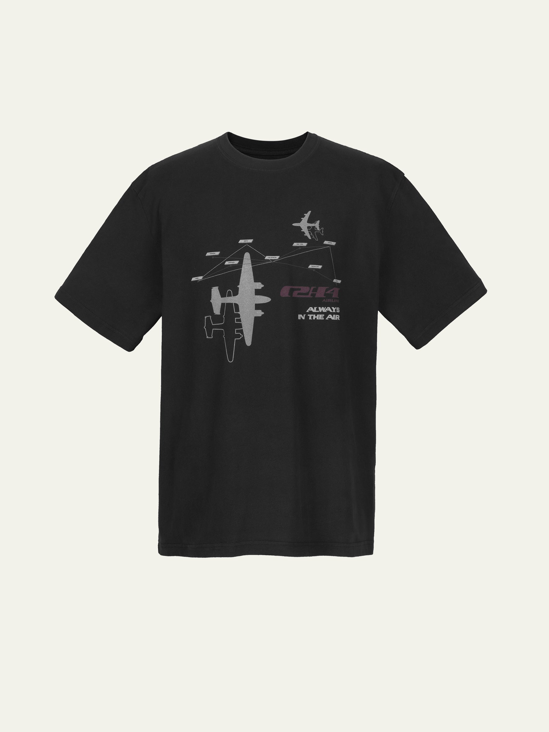 Pan Am® × C2H4® Air Route T-shirt