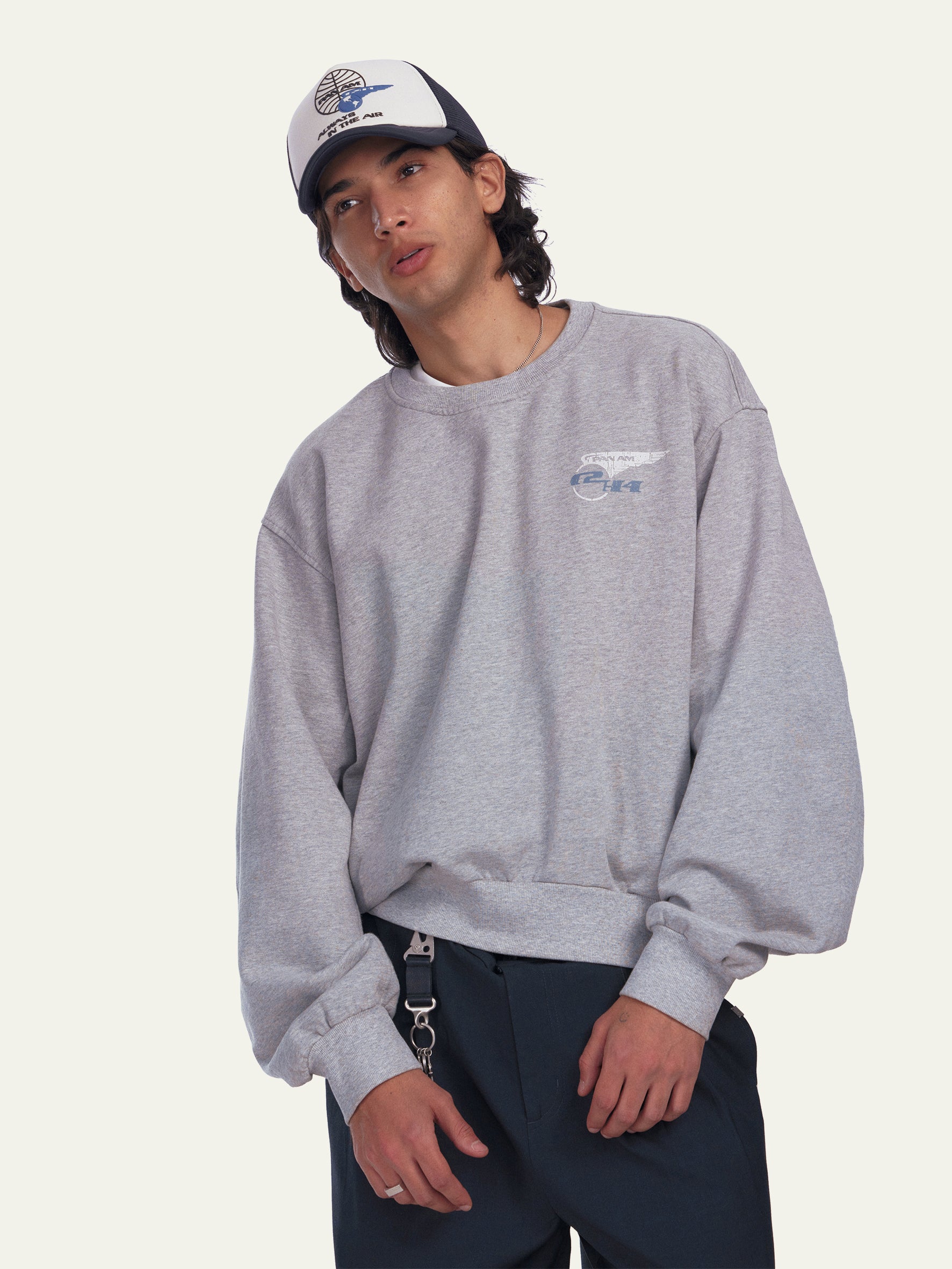 Pan Am® × C2H4® Logo Crewneck