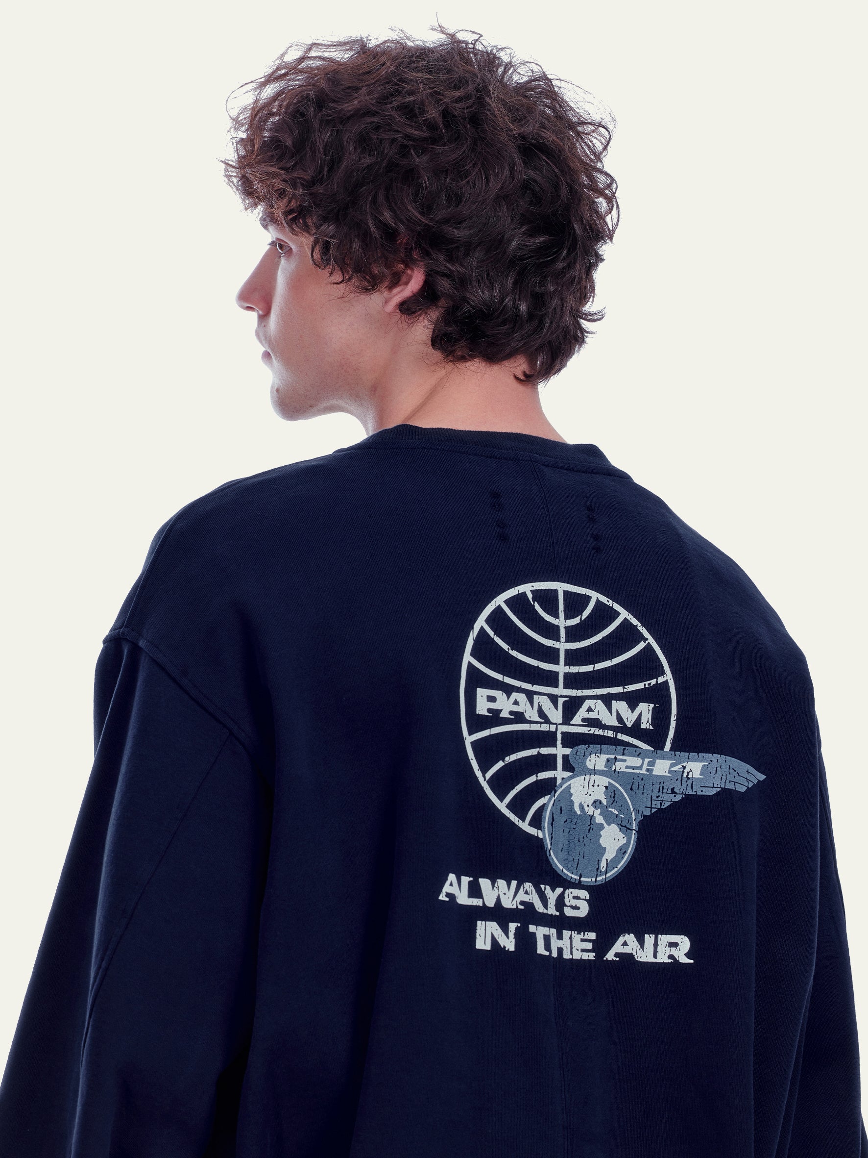 Pan Am® × C2H4® Logo Crewneck