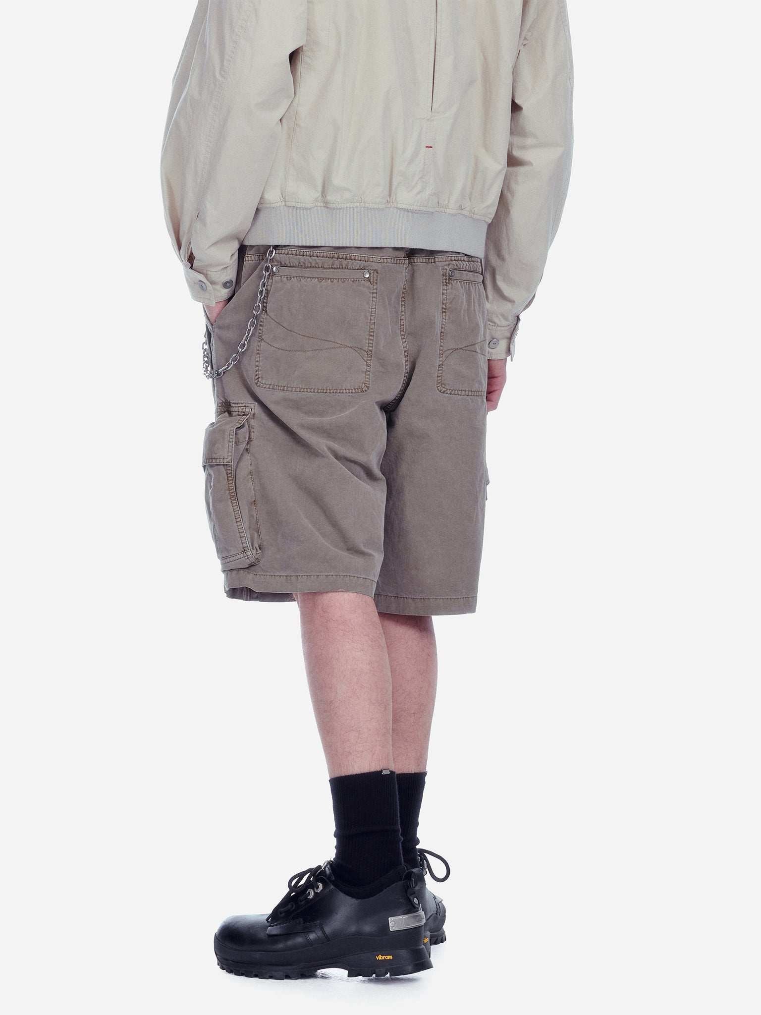 リベラド LIBERADD MINITZ別注 23AW SHORT SHIRT LRG ASSIST MESH SHORT - RED | LRG Clothing
