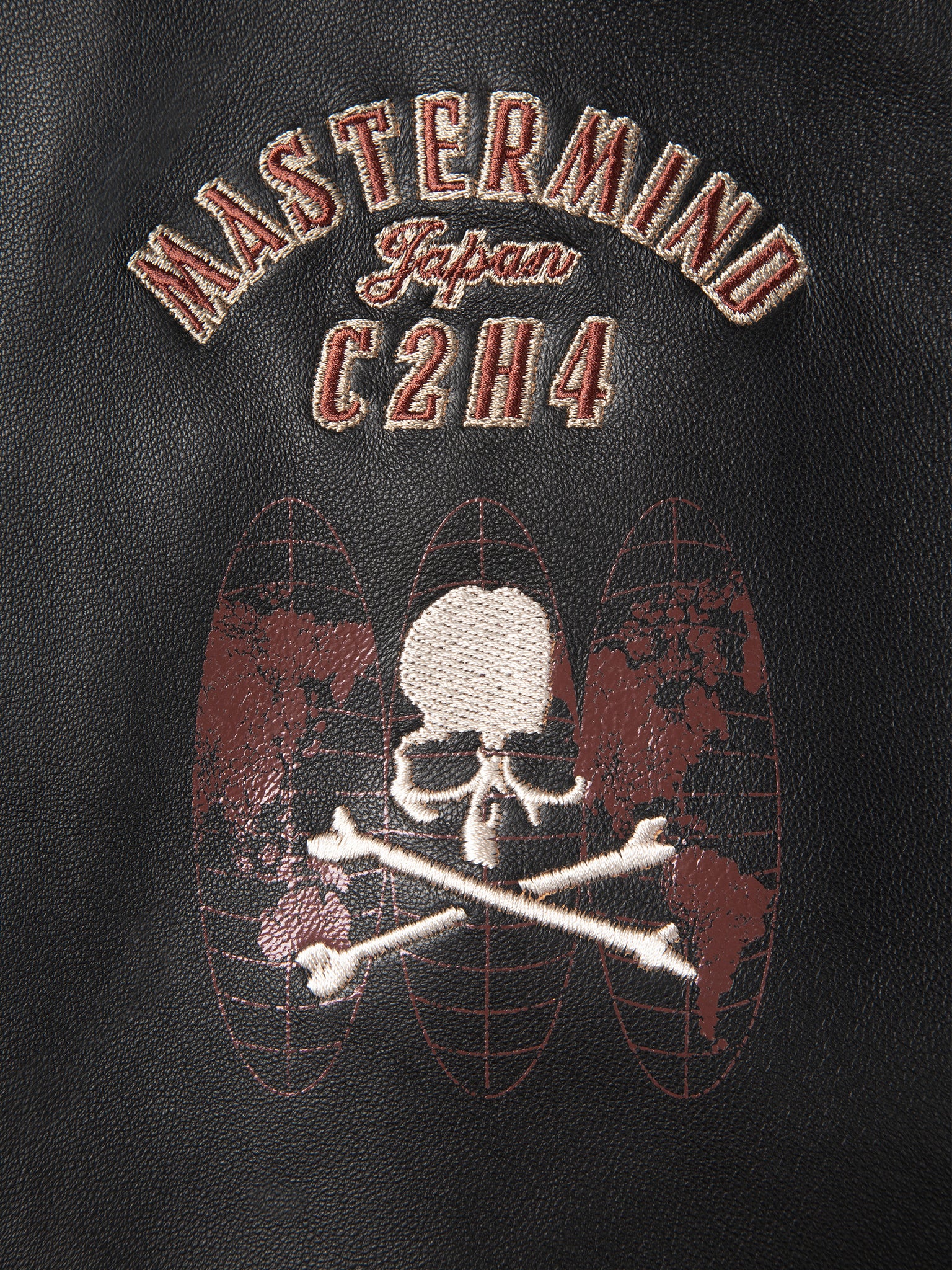 C2H4 x Mastermind JAPAN Vol.3 Lambskin Leather Jacket - C2H4®