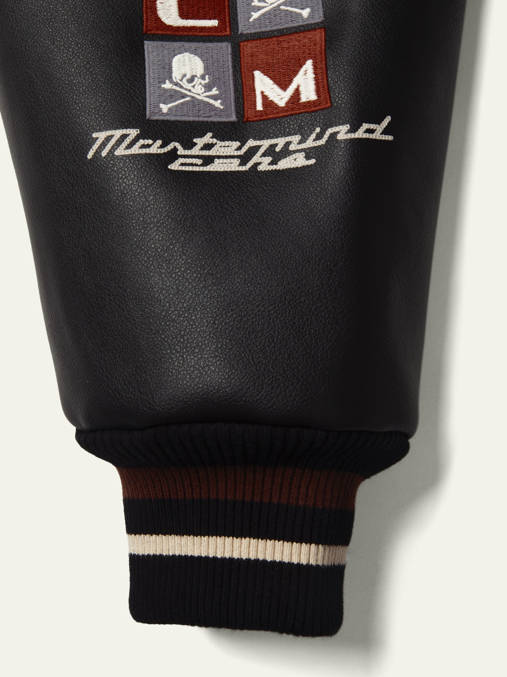 C2H4 x Mastermind JAPAN Vol.3 Curvilinear Varsity Jacket