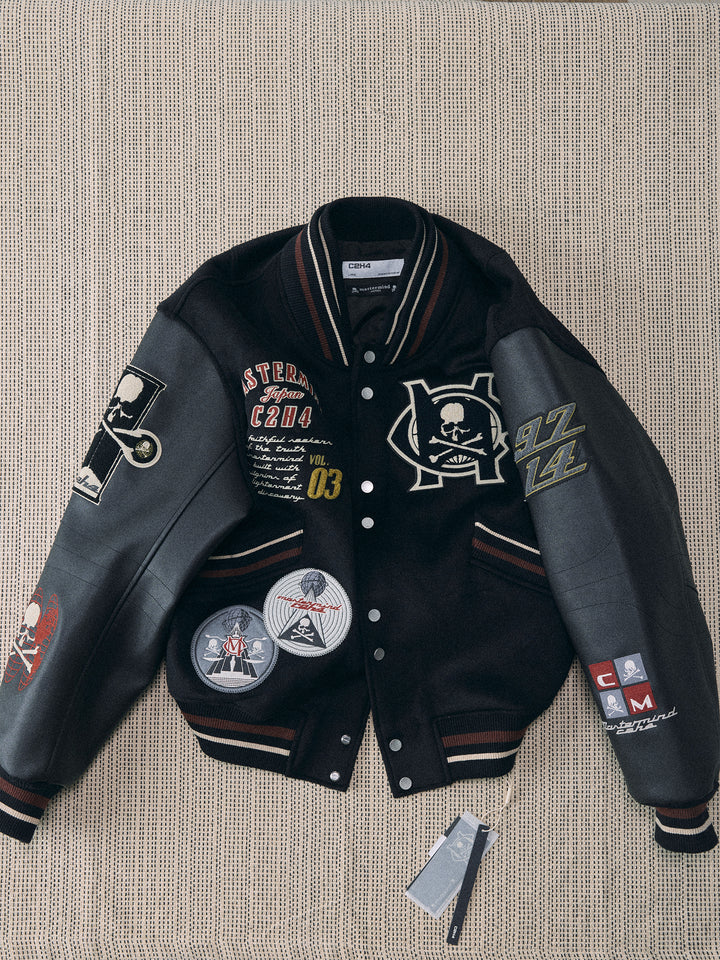 Mastermind varsity jacket hotsell