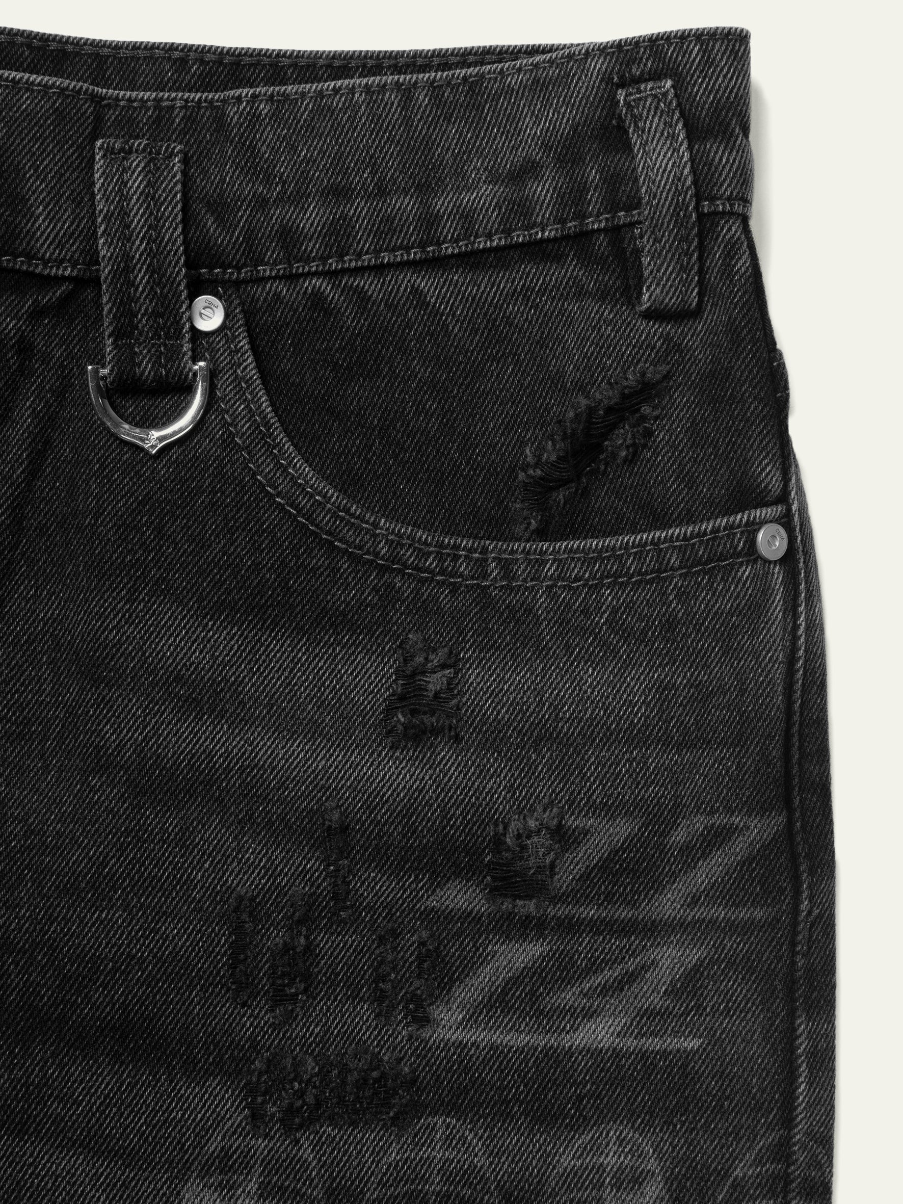 C2H4 x Mastermind JAPAN Vol.3 Totem Laser Jeans