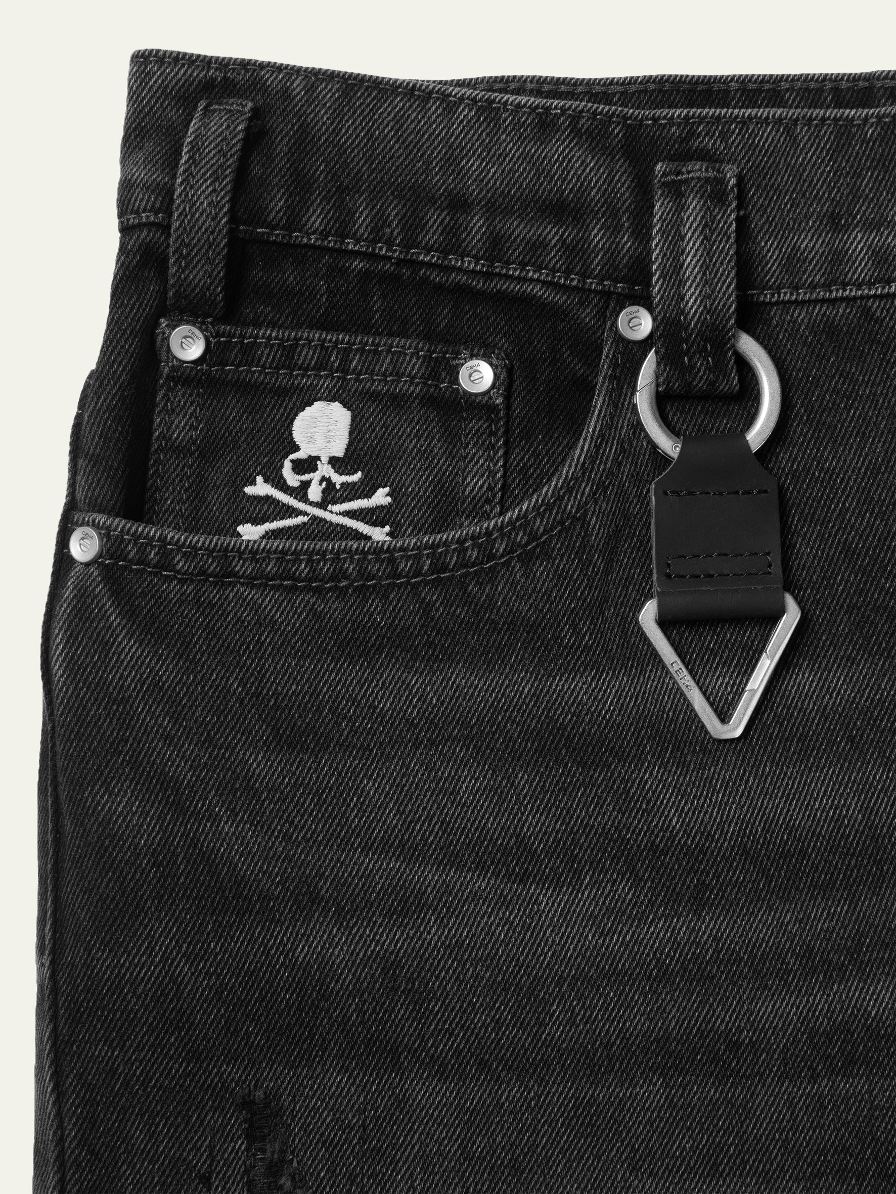 C2H4 x Mastermind JAPAN Vol.3 Totem Laser Jeans