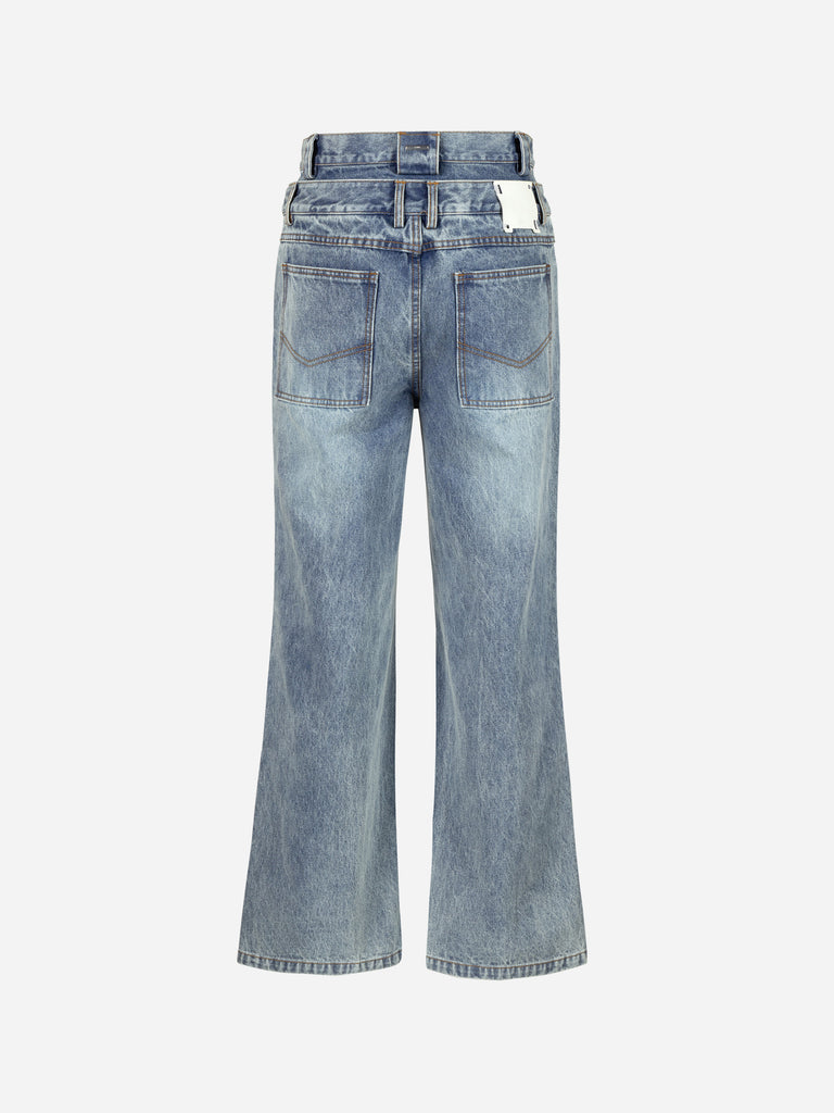 008 - “Profile” Volume Double Waist Jeans - C2H4®