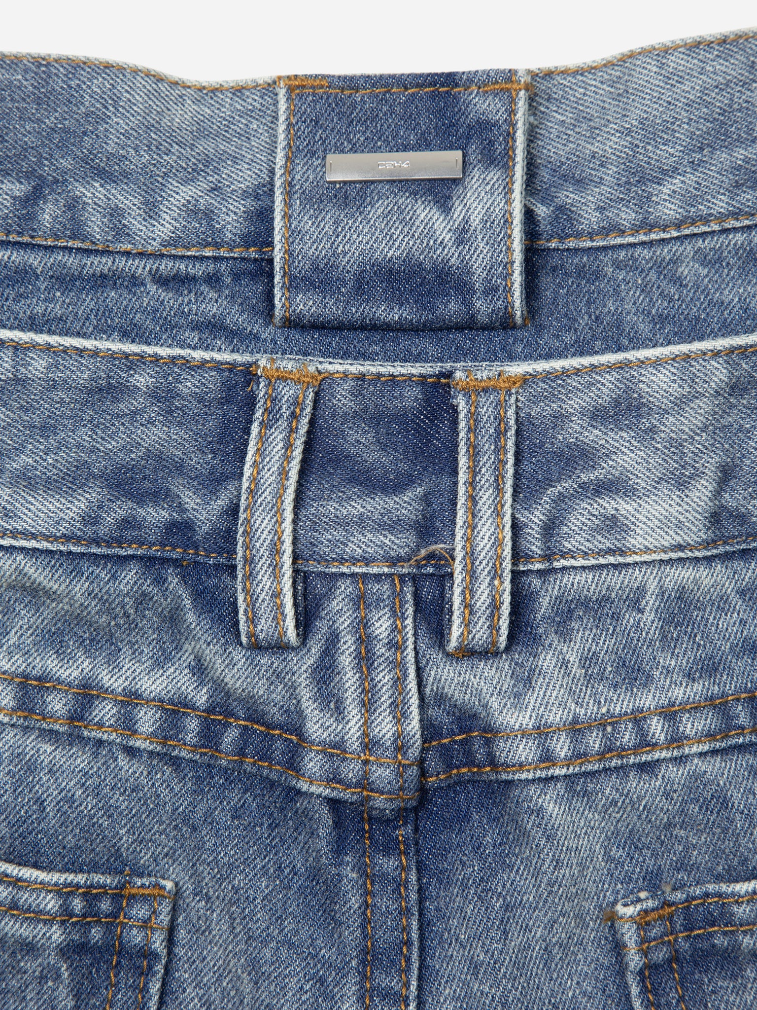 008 - “Profile” Volume Double Waist Jeans - C2H4®