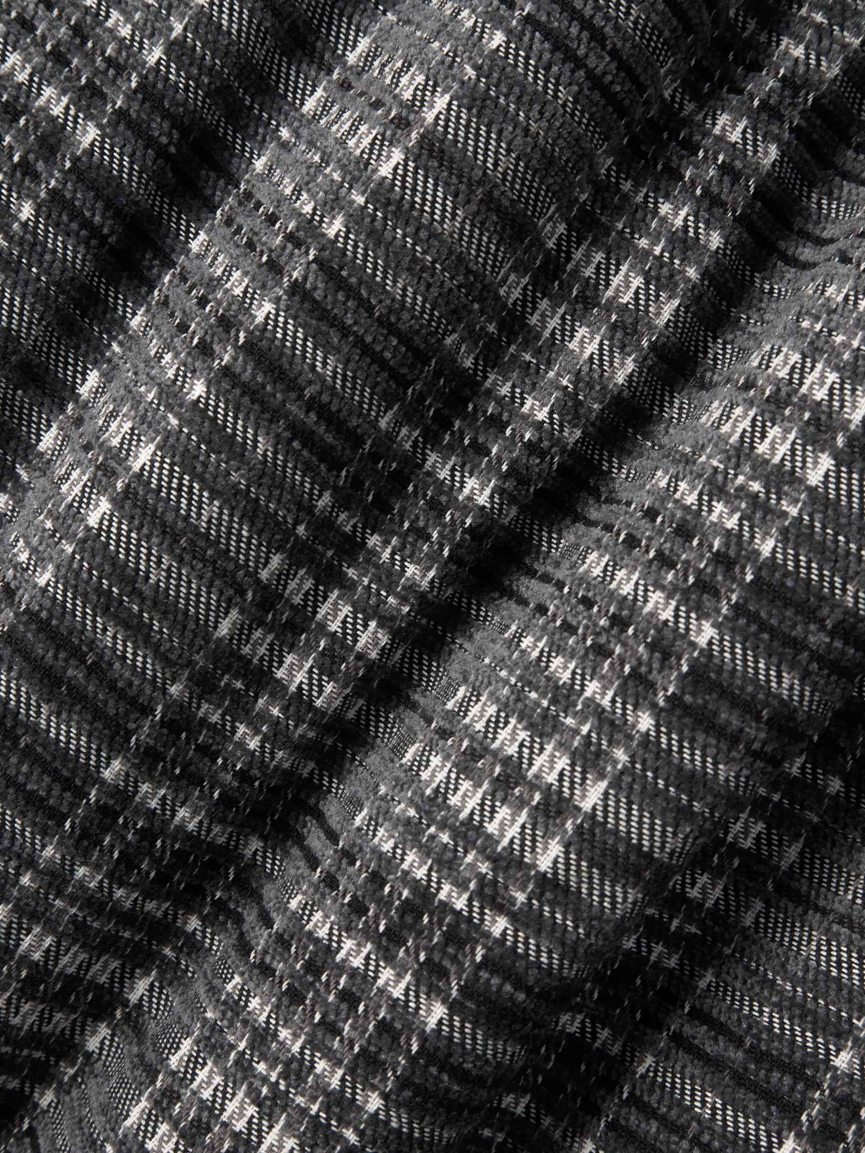 010 - Gridlines Puffer Shirt