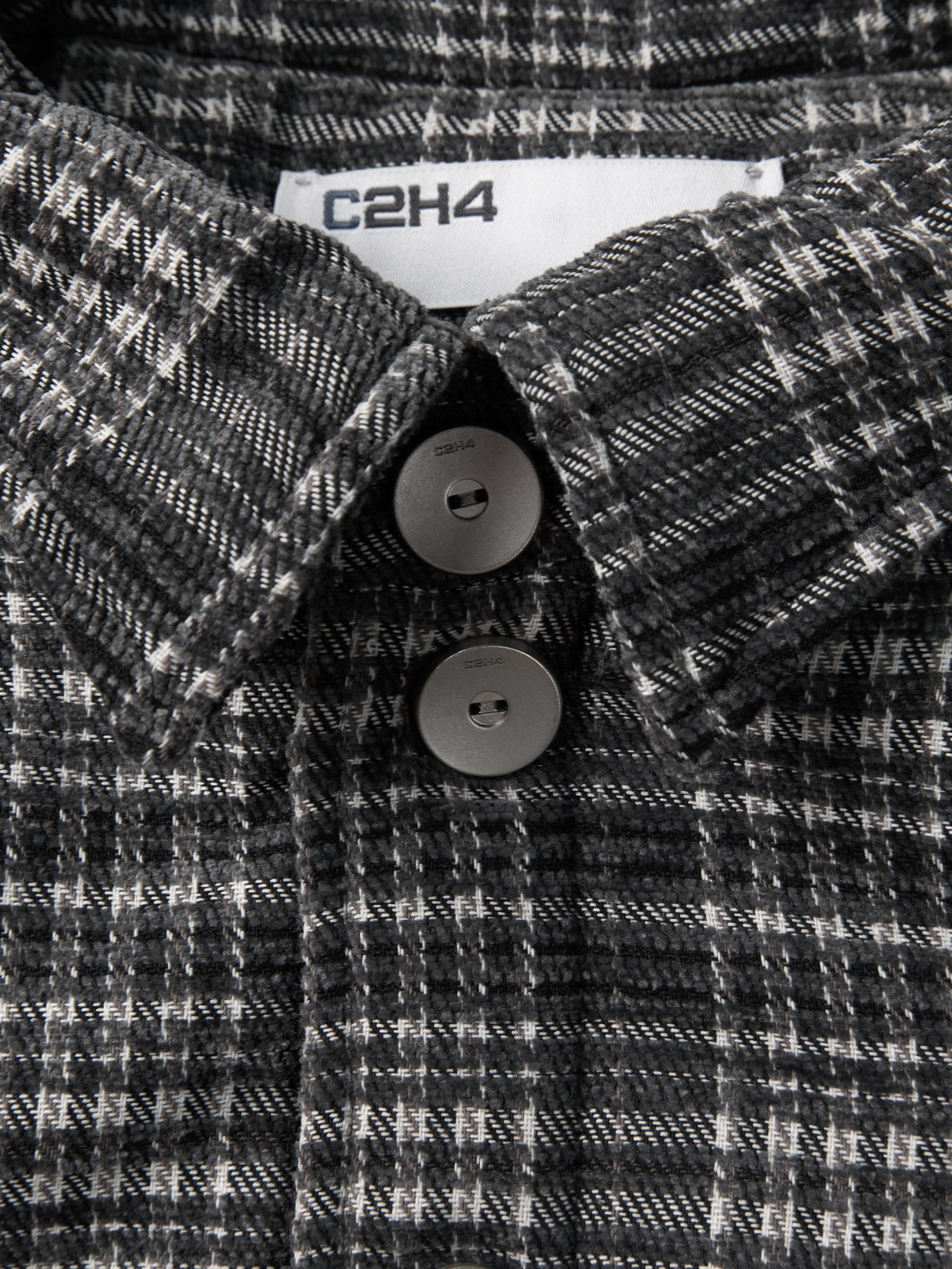 010 - Gridlines Puffer Shirt