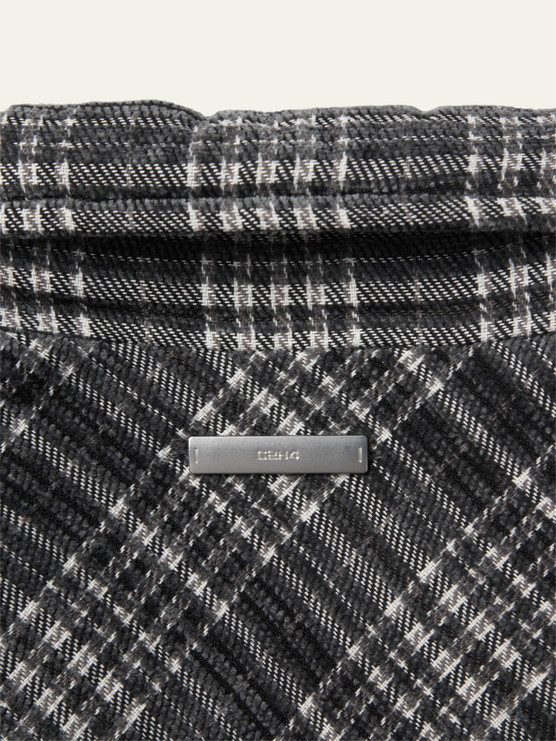 010 - Gridlines Puffer Shirt