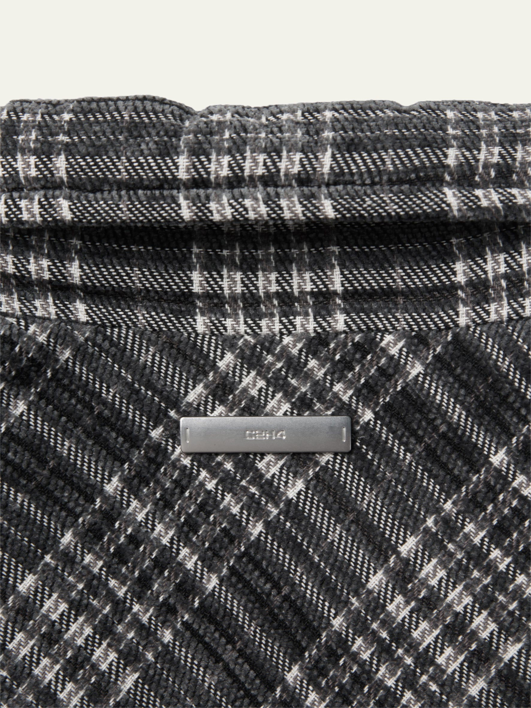 010 - Gridlines Puffer Shirt