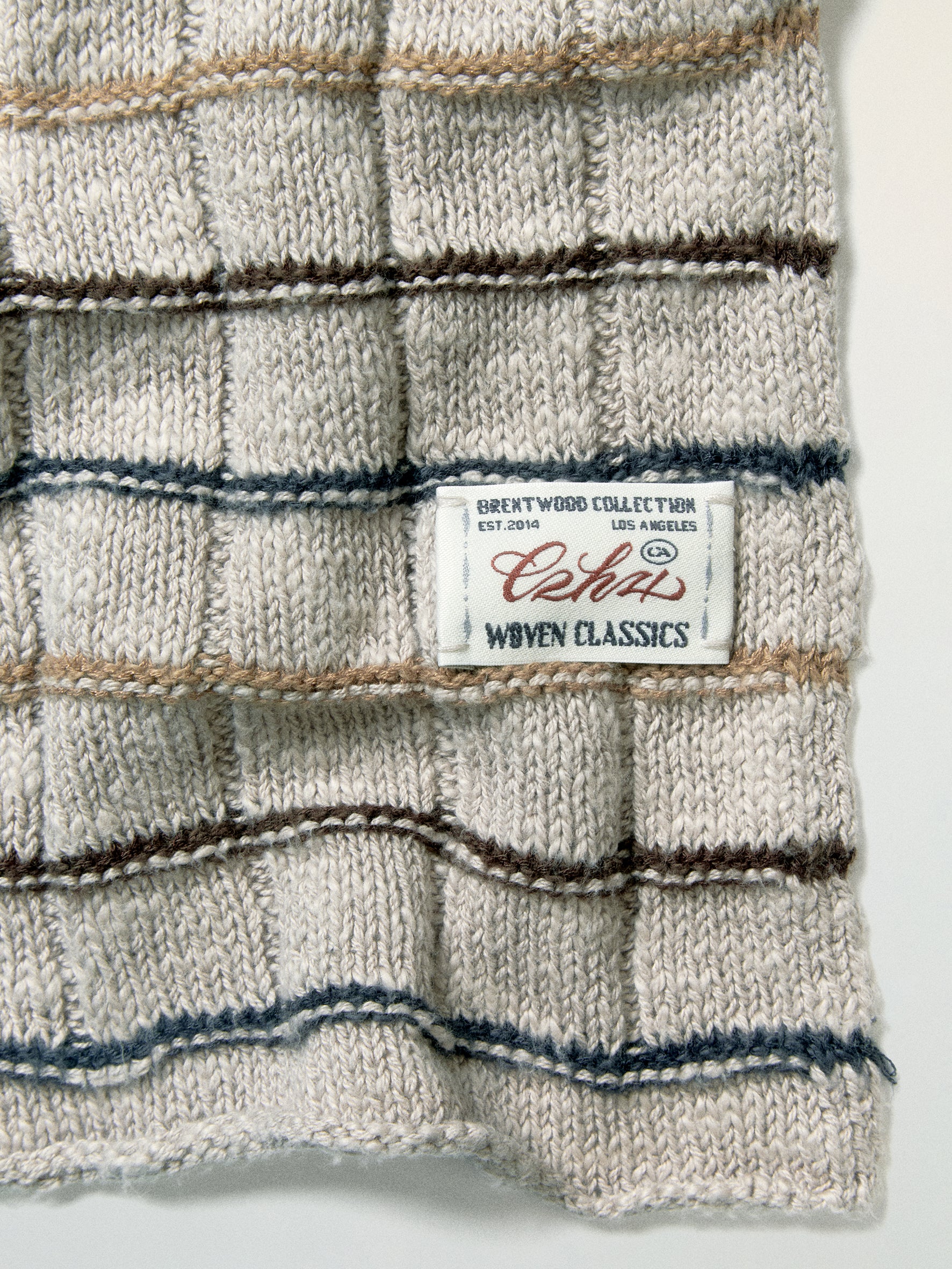 012 - Wesley Heritage Jacquard Scarf