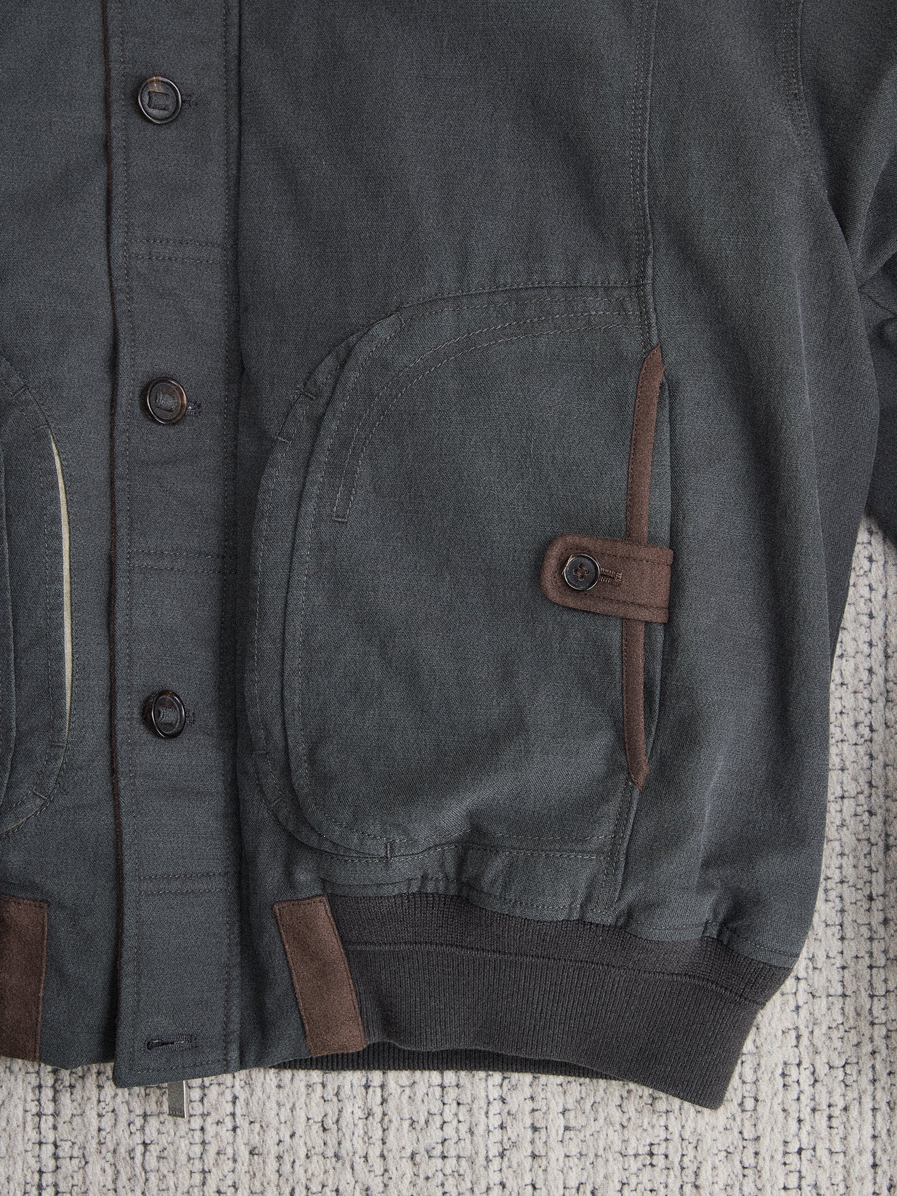 012 - Twin Peaks Worn Bomber Jacket